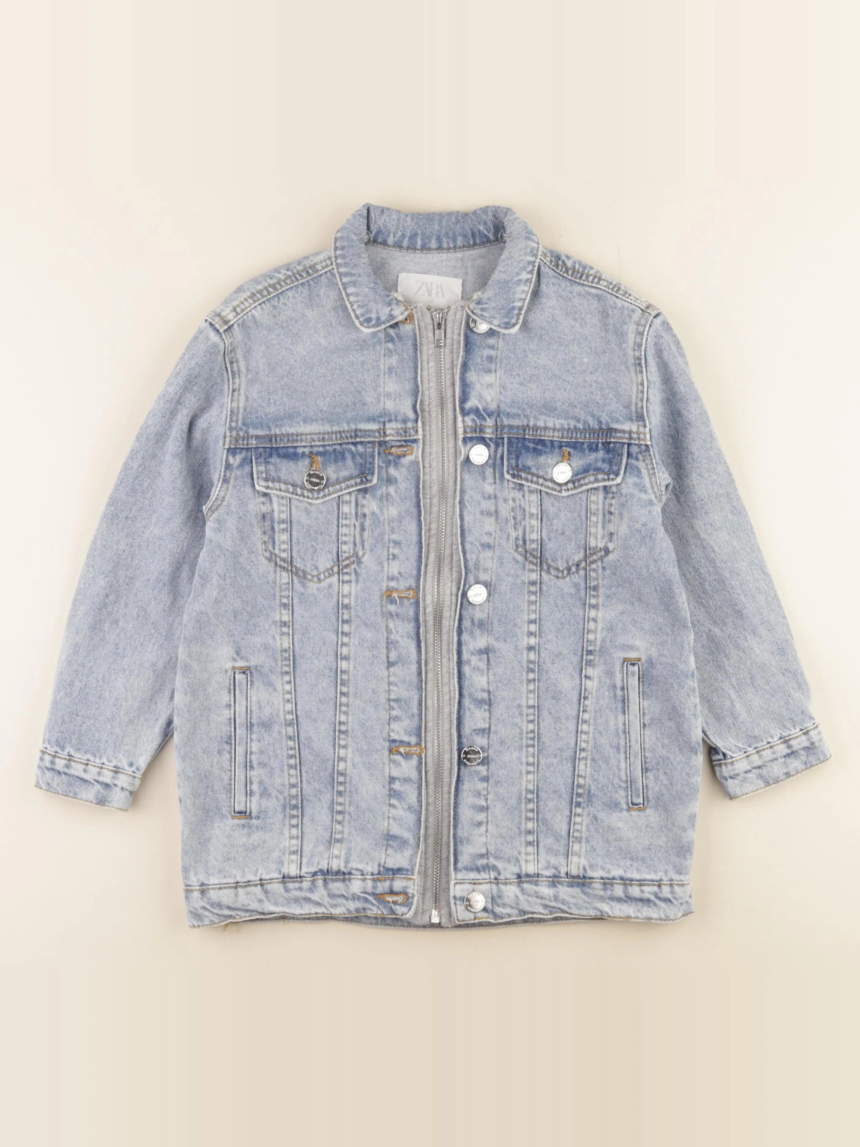 Zara - veste bleu - 7 ans