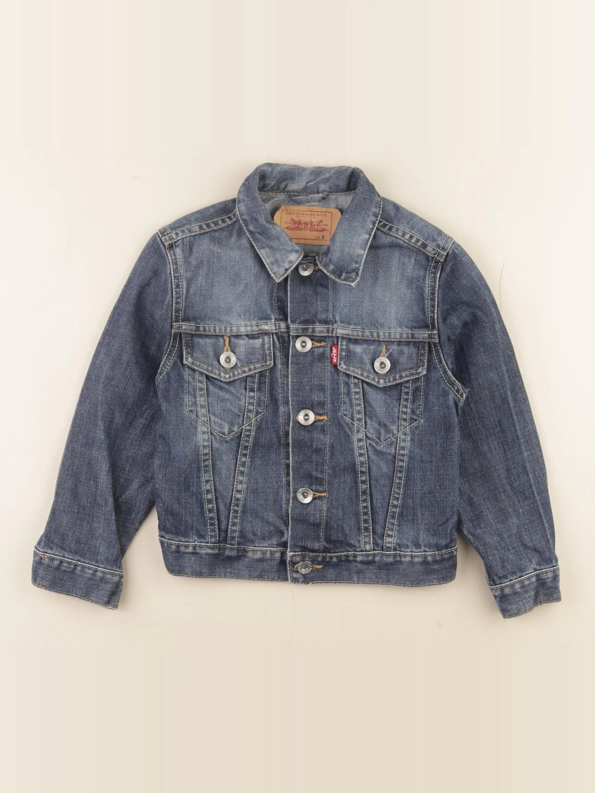 Levi's - veste bleu - 5 ans