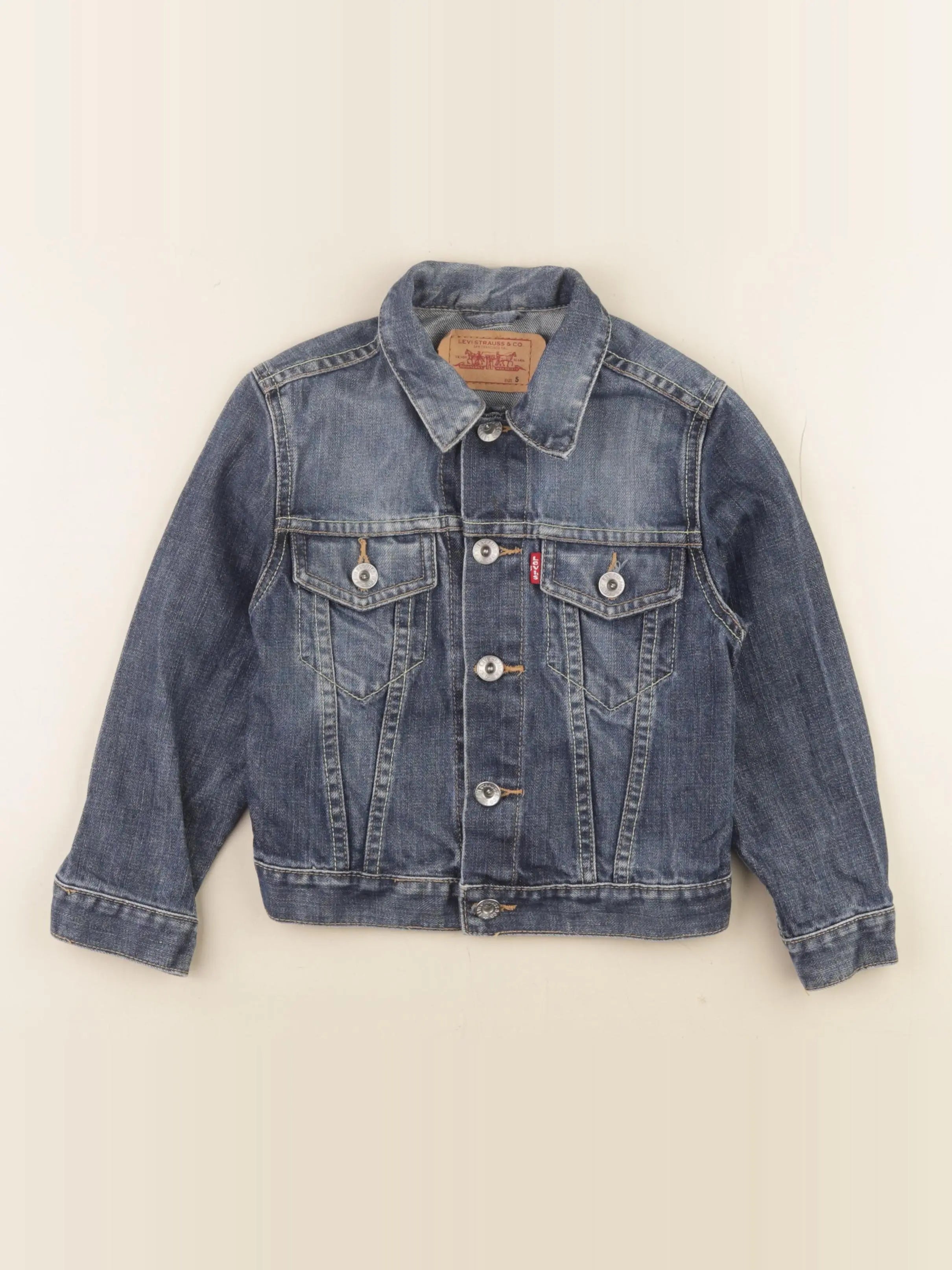 Levi's - veste bleu - 5 ans