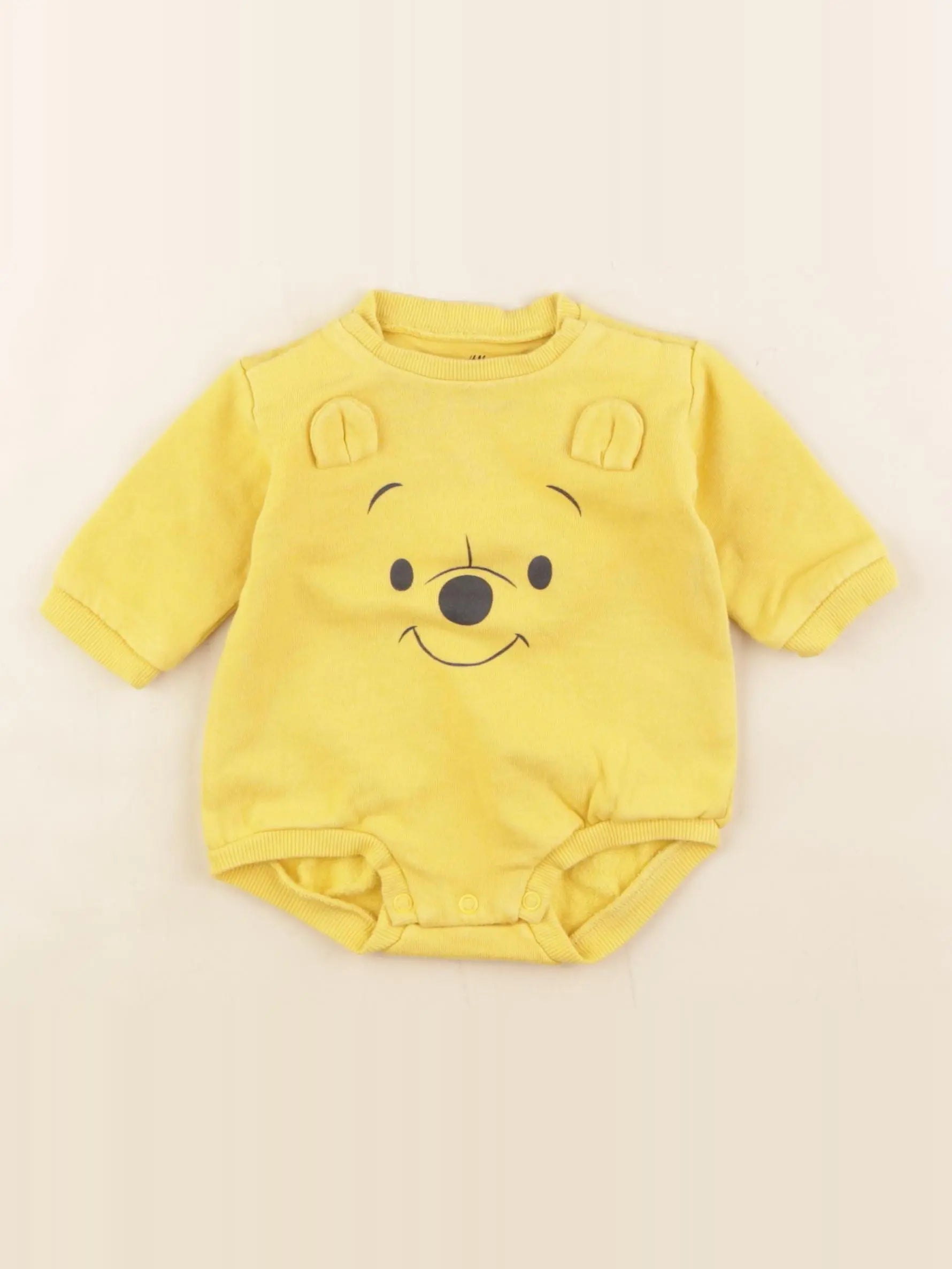 H&M - combinaison jaune - 1/2 mois