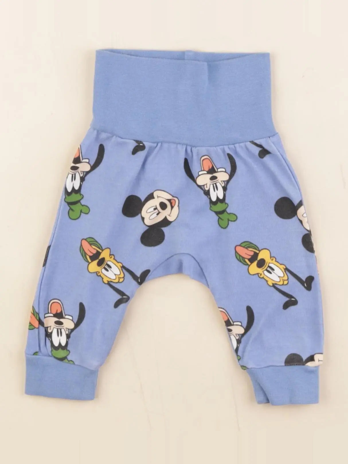 H&M - sarouel bleu - 1/2 mois