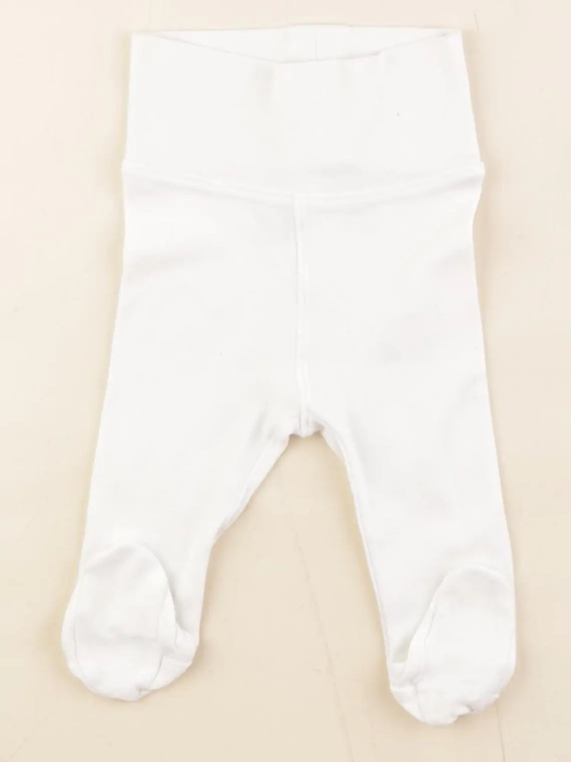 H&M - legging blanc - 1/2 mois