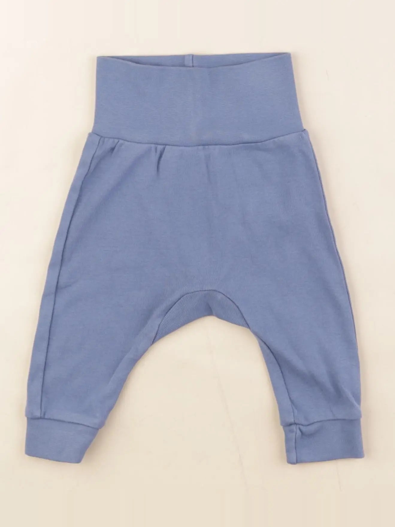 H&M - sarouel bleu - 2/4 mois