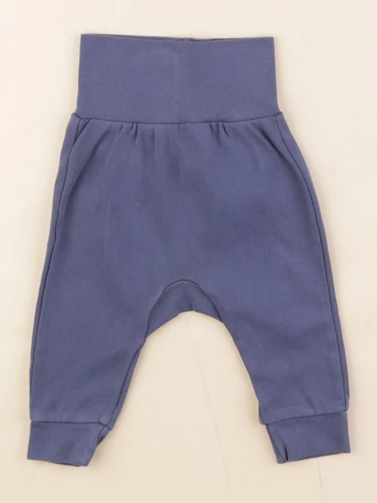 H&M - sarouel bleu - 2/4 mois