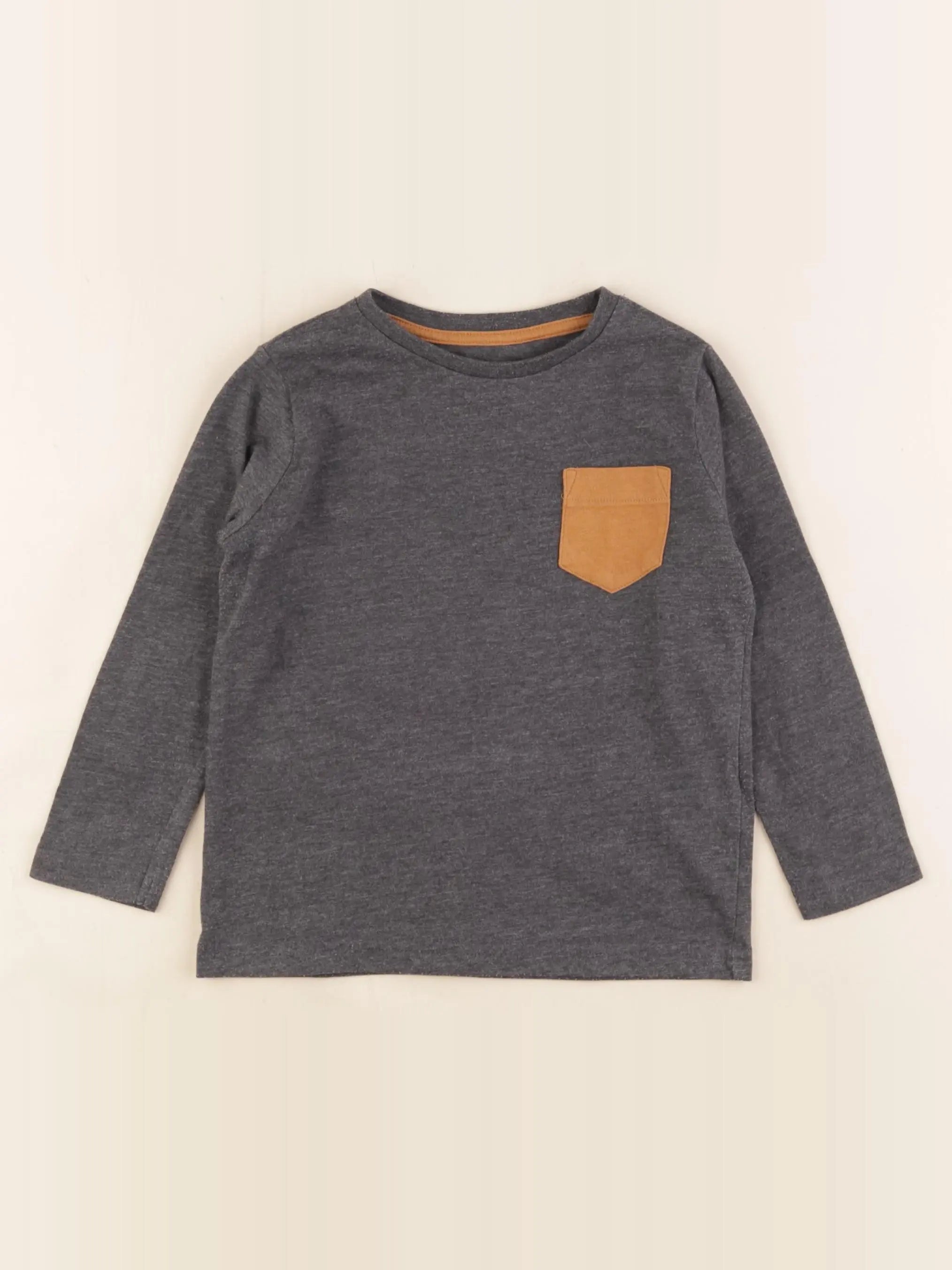 Vertbaudet - tee-shirt gris - 3 ans