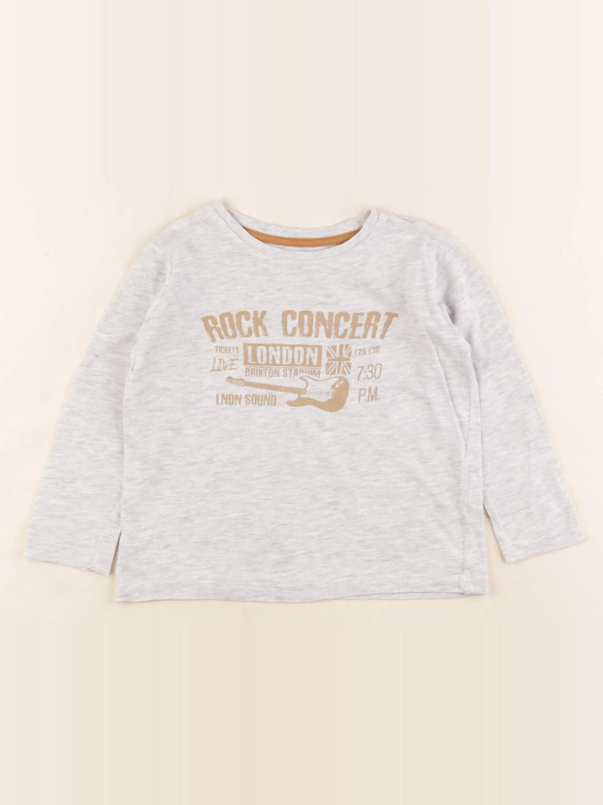 Vertbaudet - tee-shirt gris - 3 ans