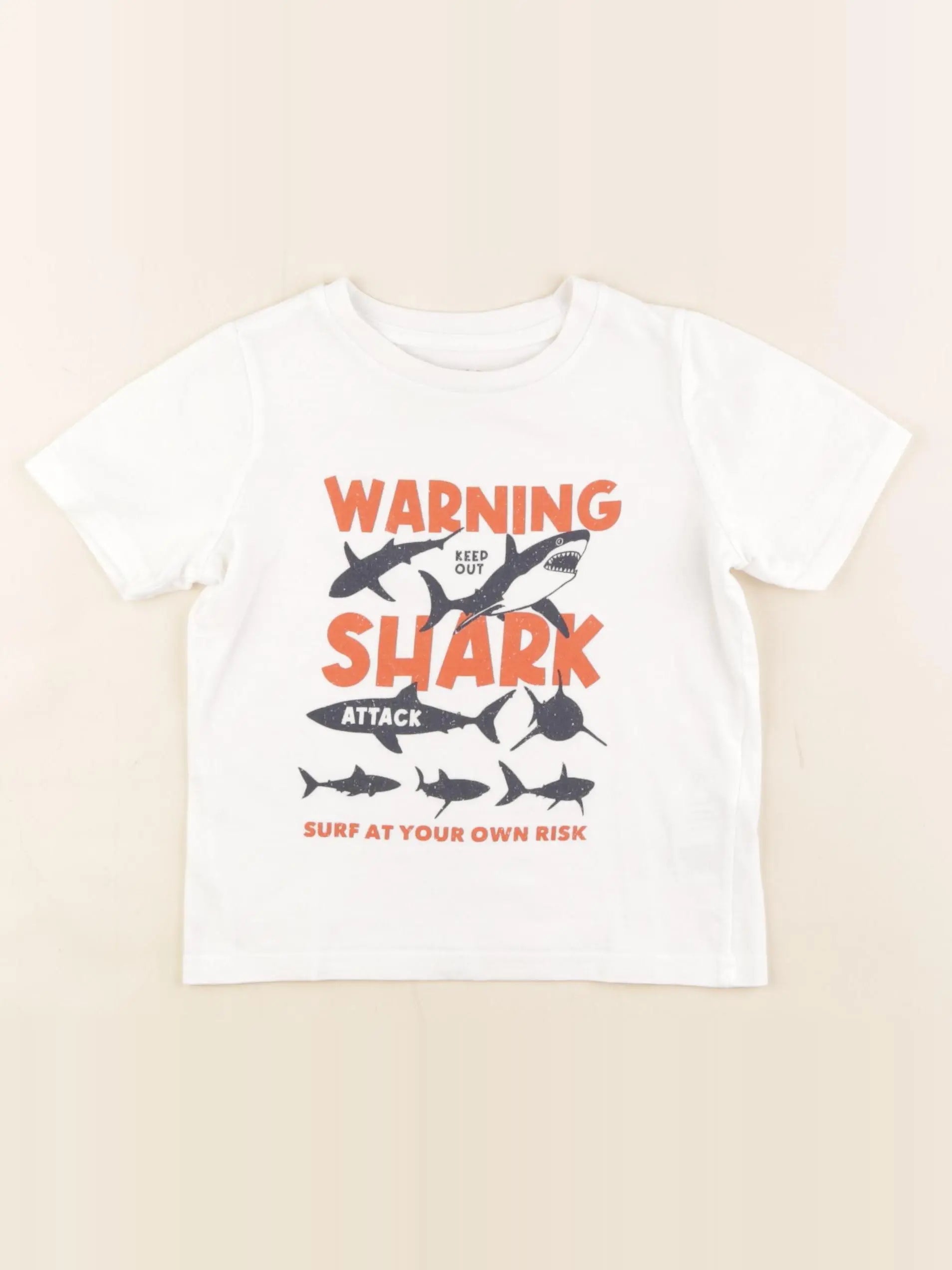 Vertbaudet - tee-shirt blanc - 3 ans