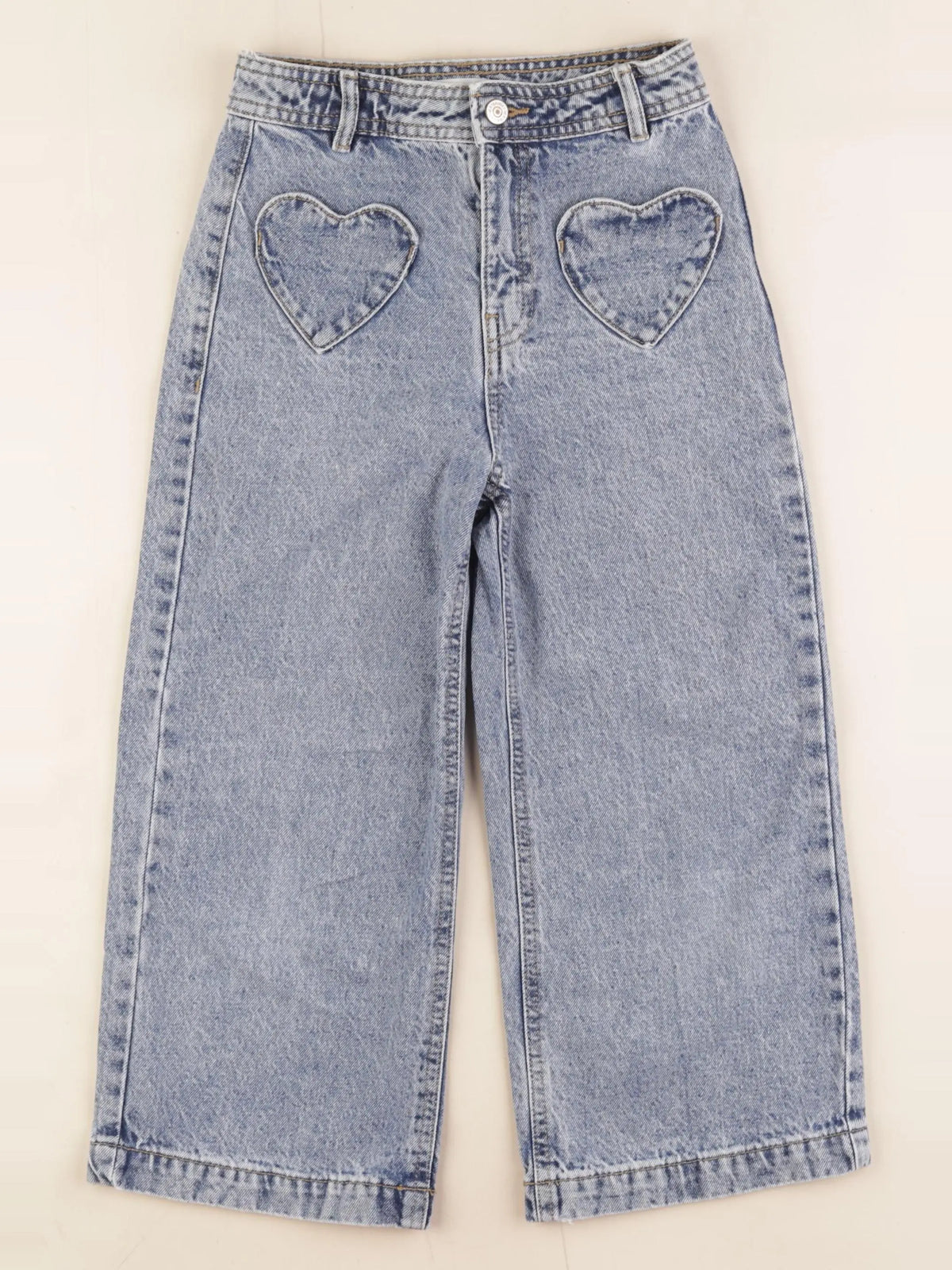 Vertbaudet - jean bleu - 8 ans