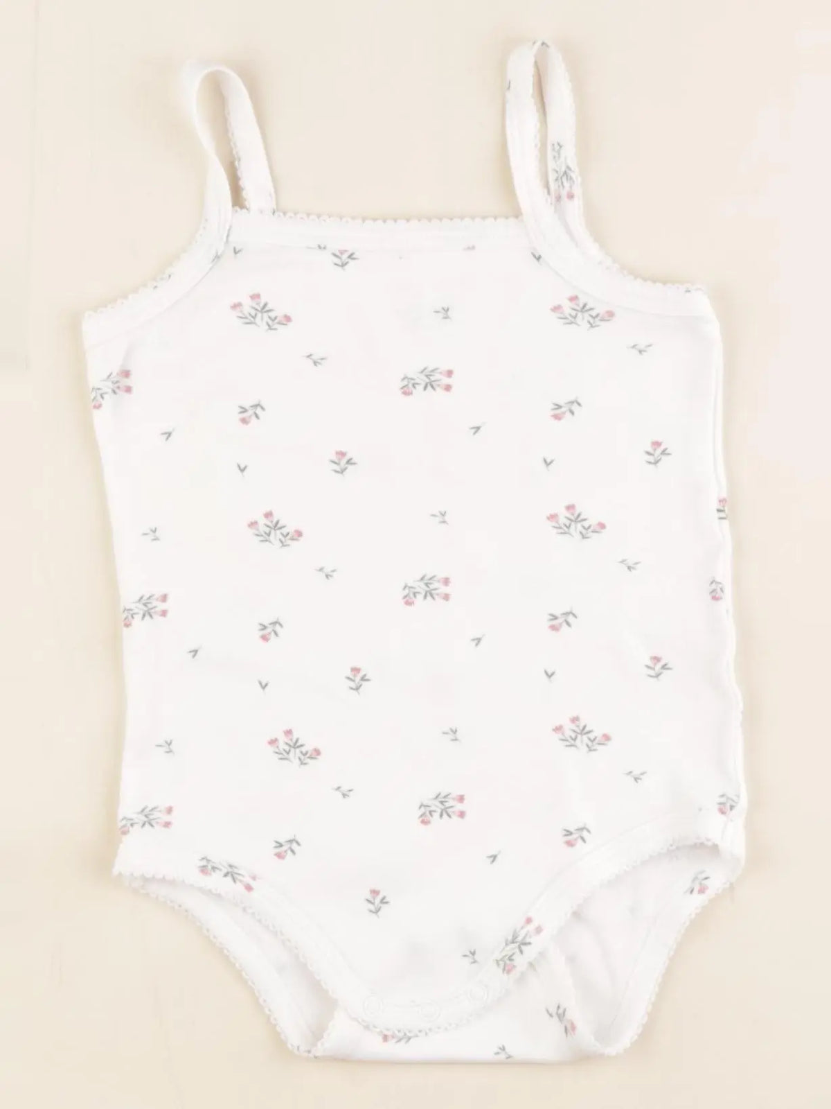 Vertbaudet - body blanc - 24 mois