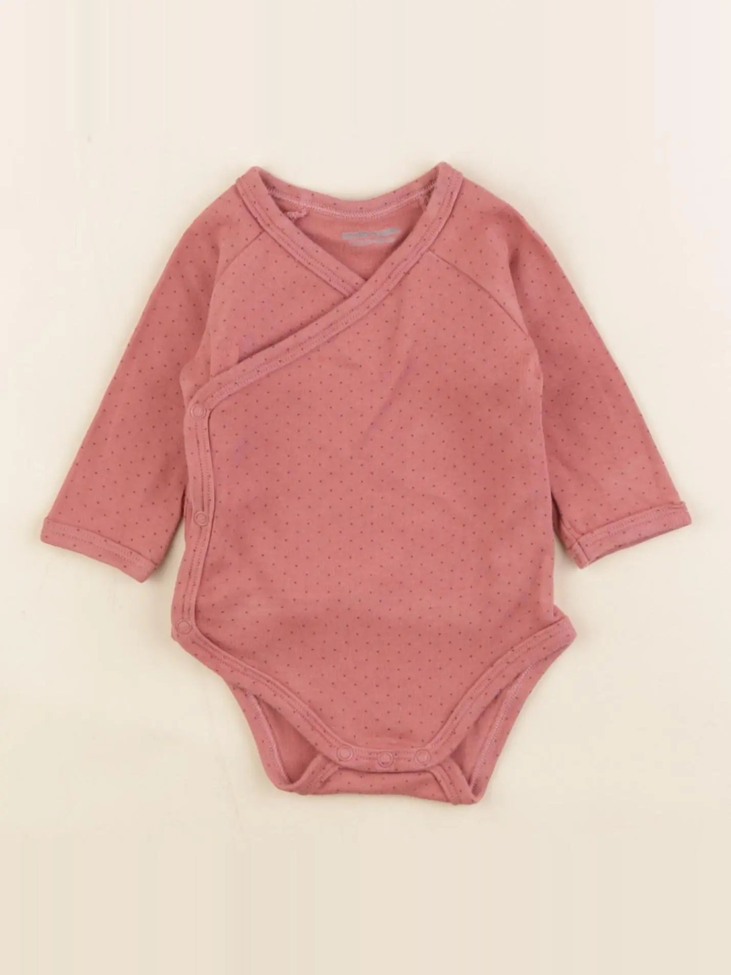 Vertbaudet - body rose - 3 mois