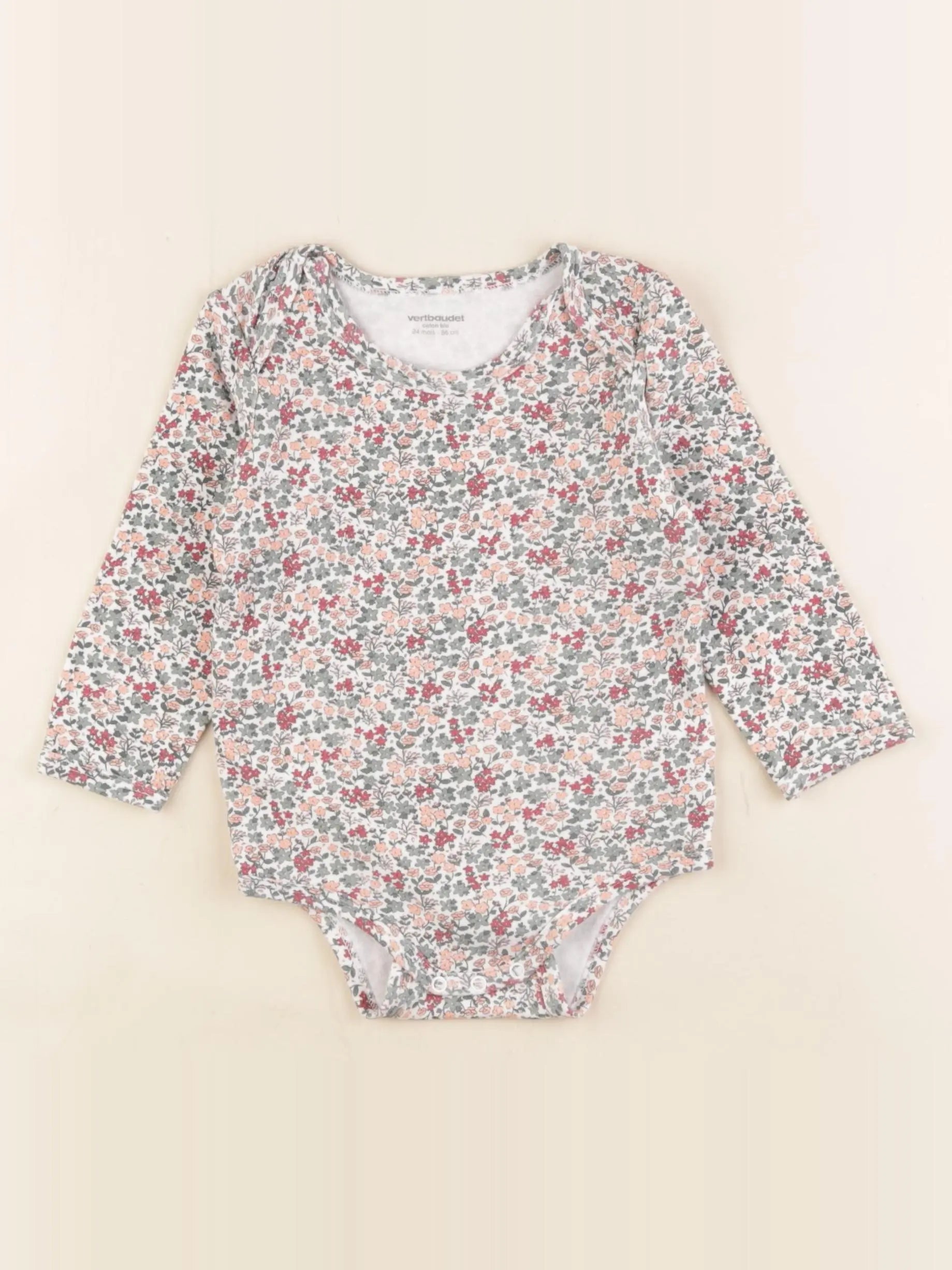 Vertbaudet - body multicolore - 24 mois