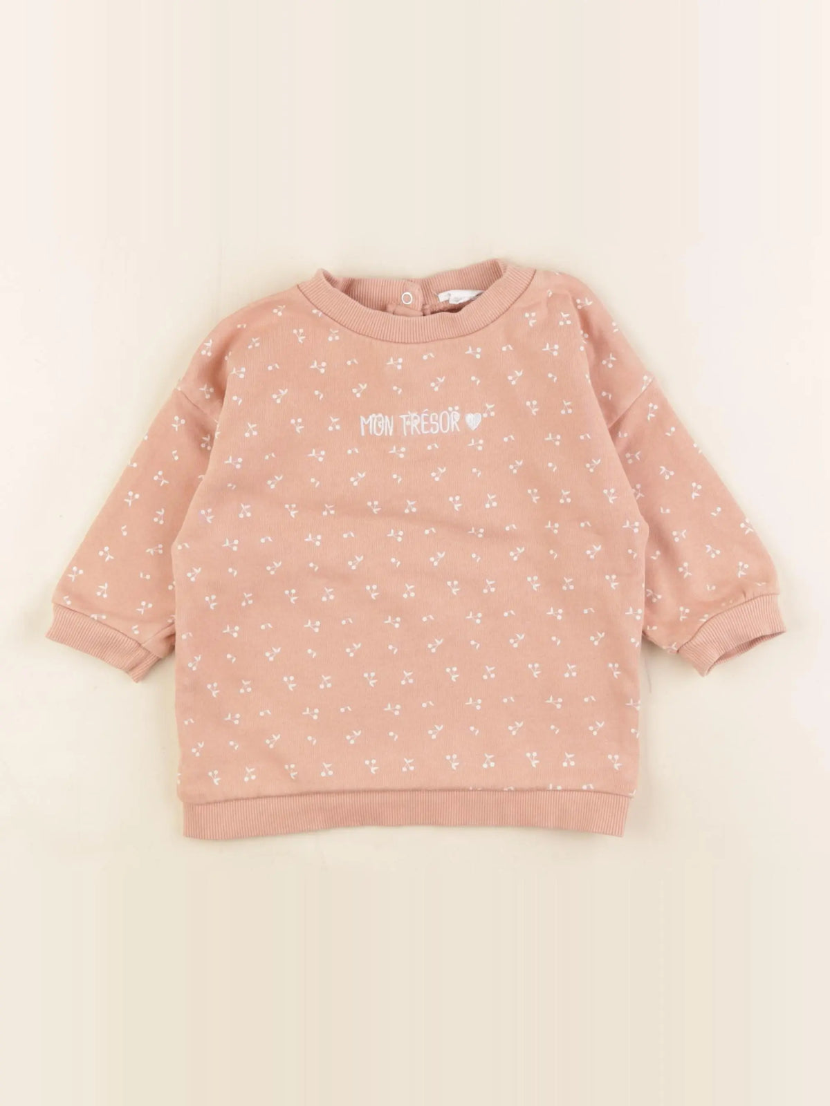 Vertbaudet - robe rose - 12 mois