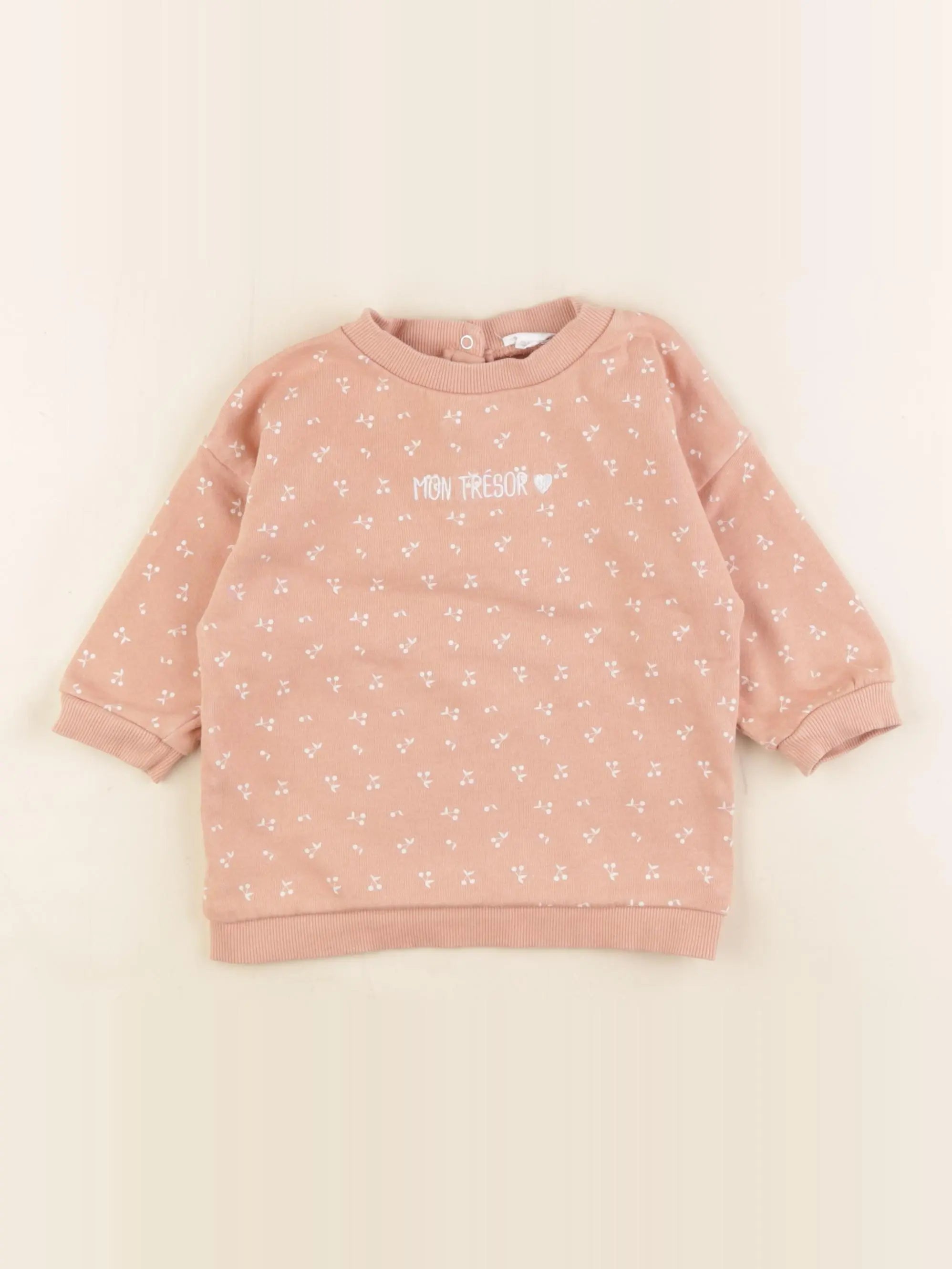 Vertbaudet - robe rose - 12 mois