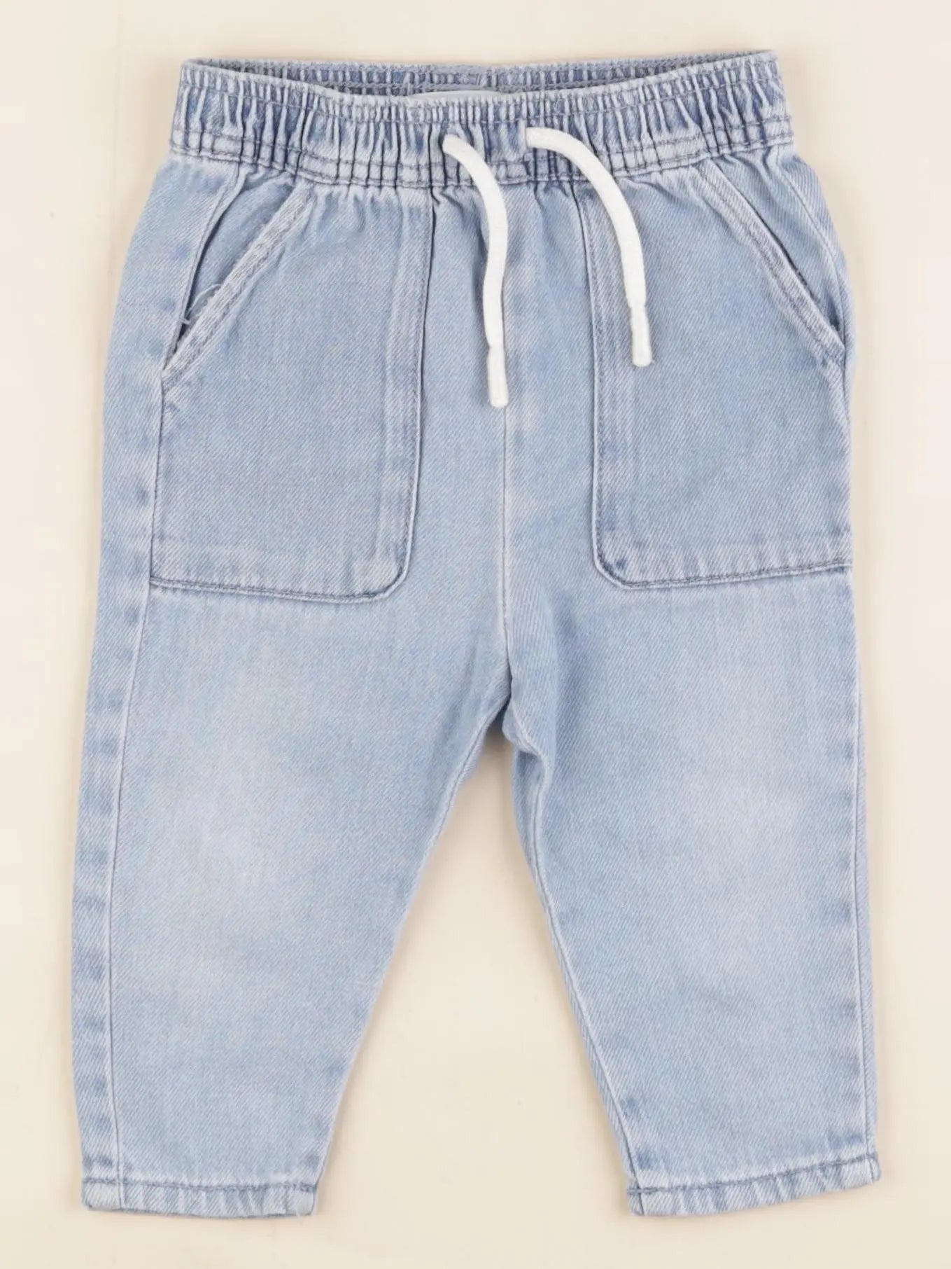 Vertbaudet - jean bleu - 12 mois