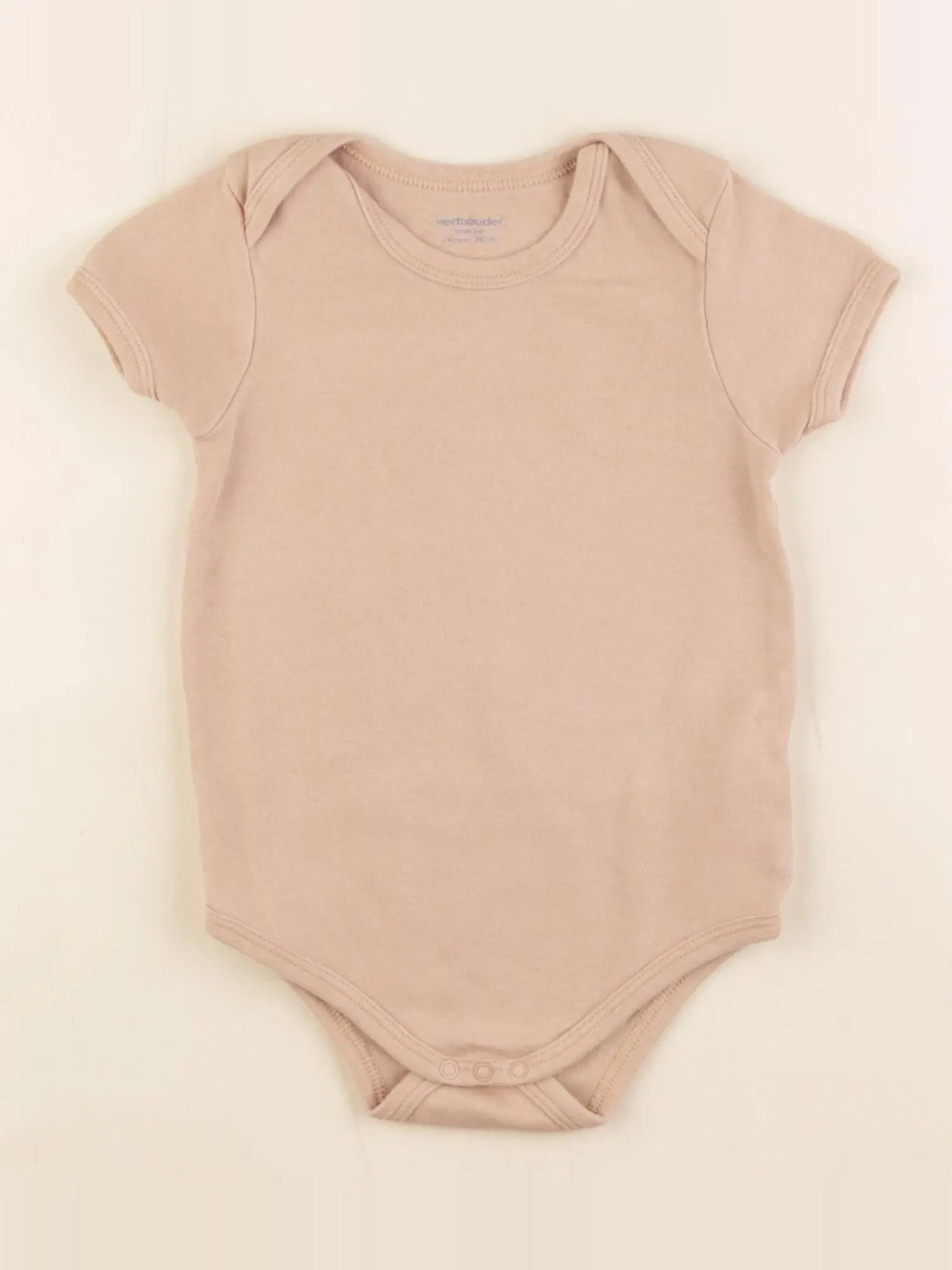 Vertbaudet - body marron - 24 mois