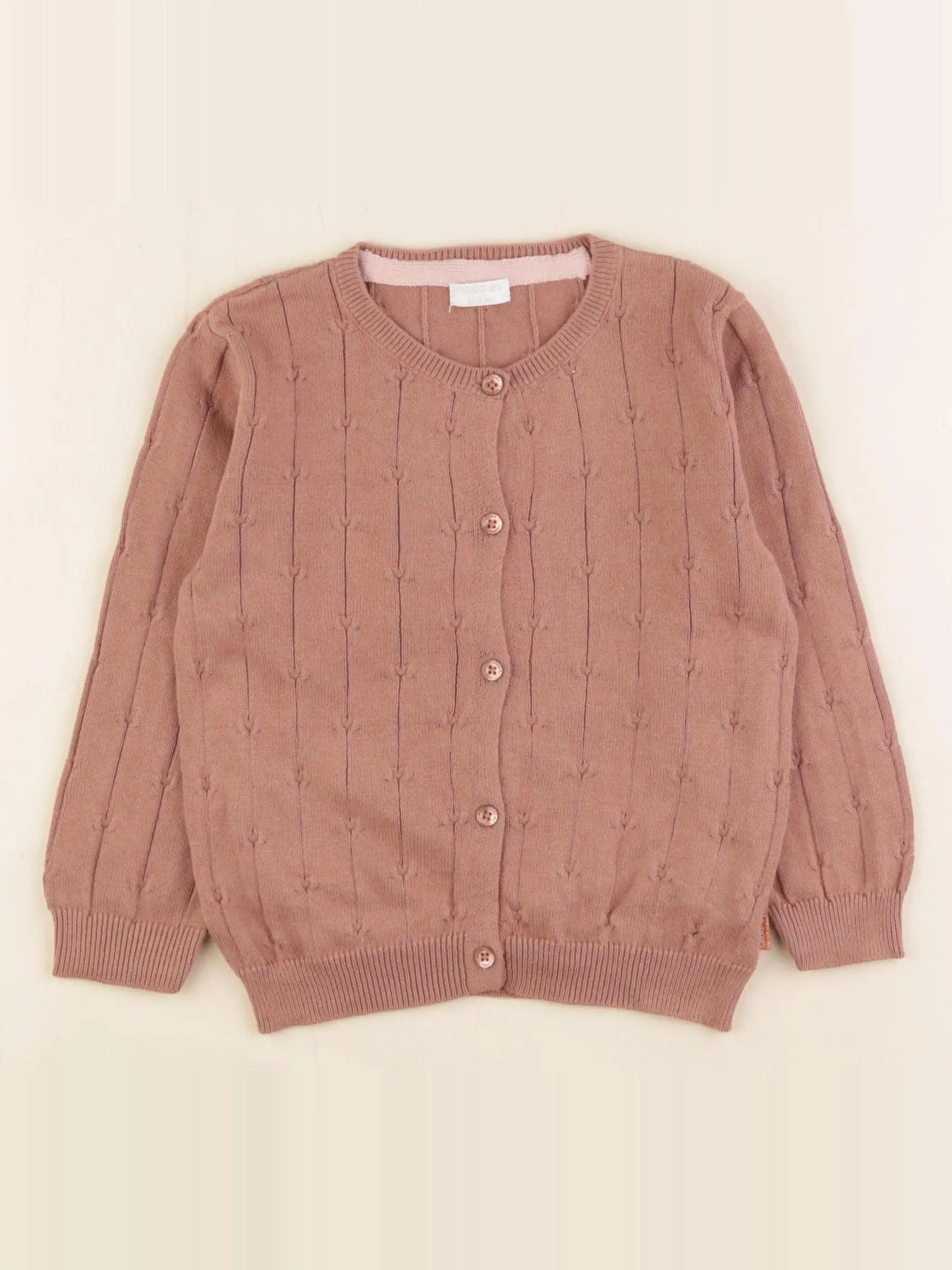 Noppies - gilet marron - 18/24 mois