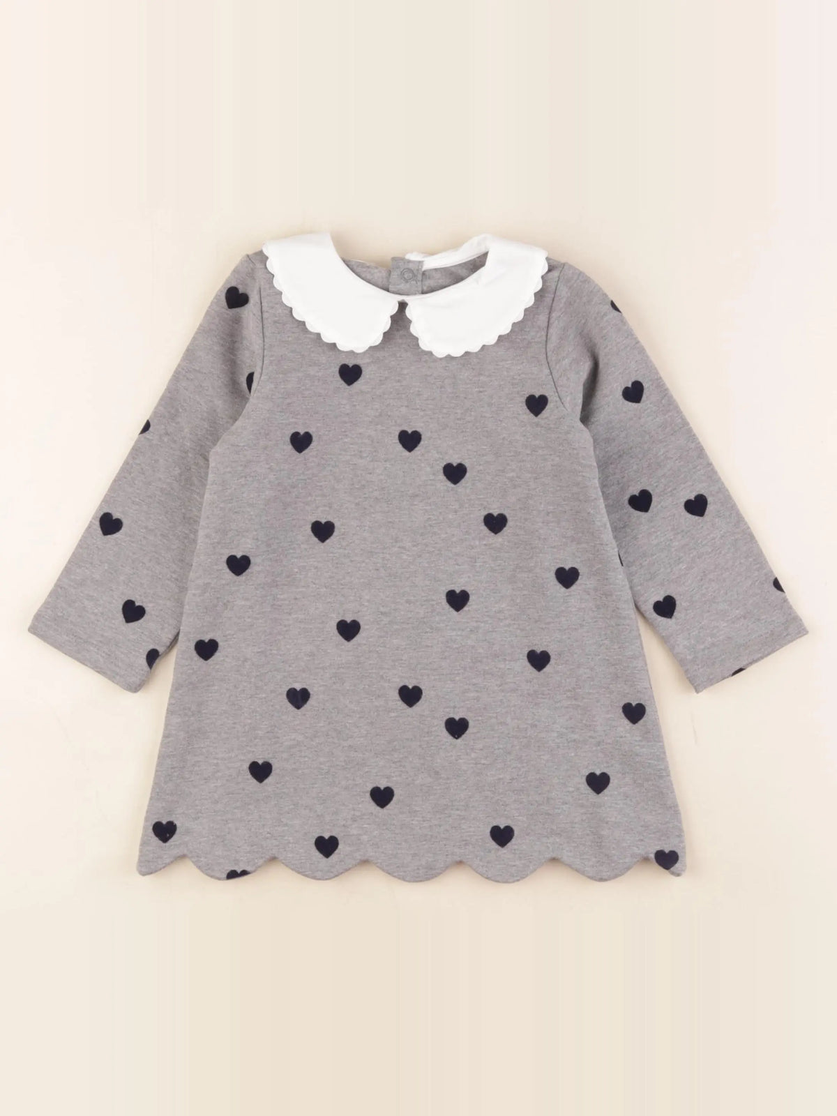 Jacadi - robe gris - 24 mois