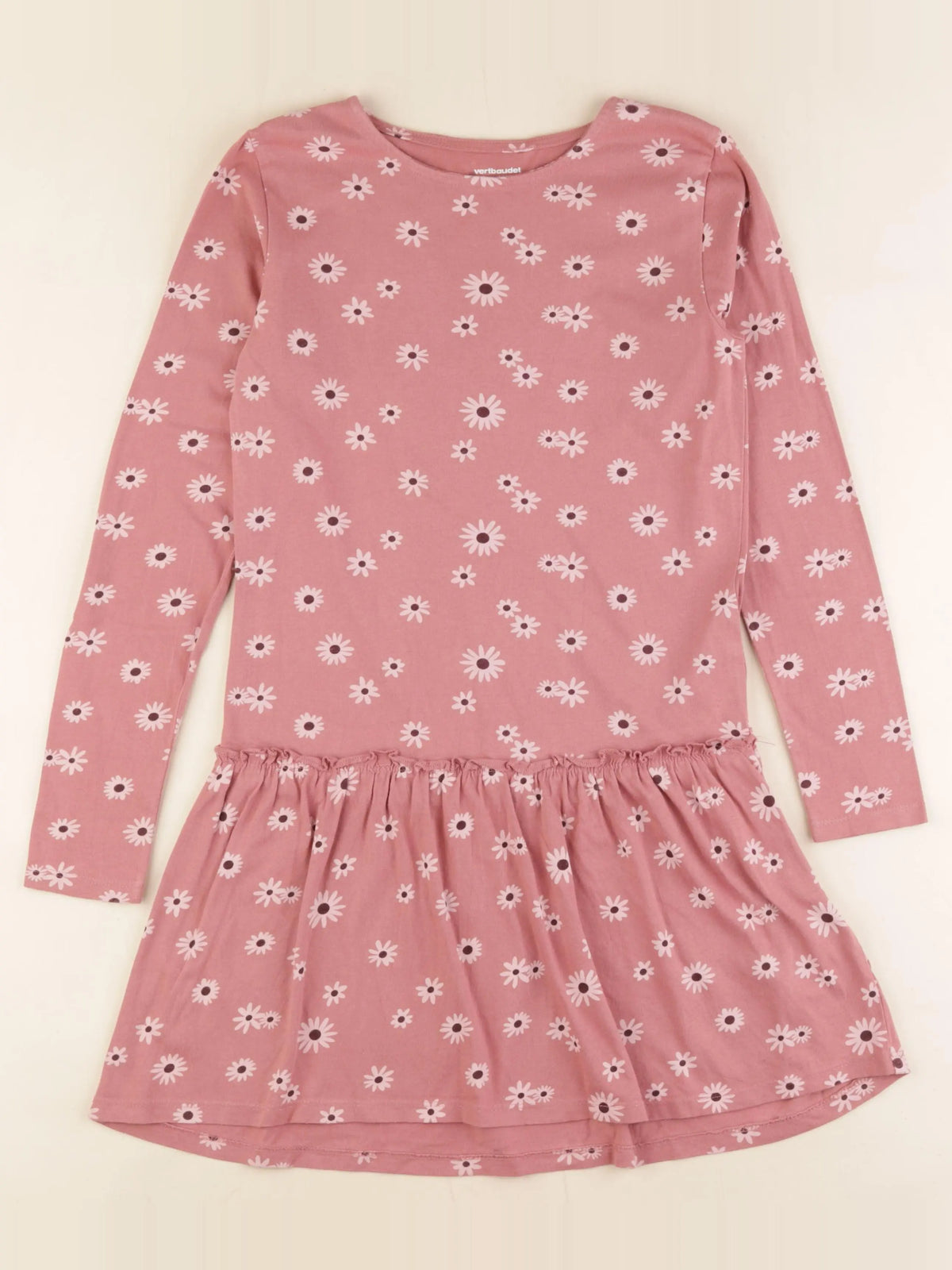Vertbaudet - robe rose - 10 ans