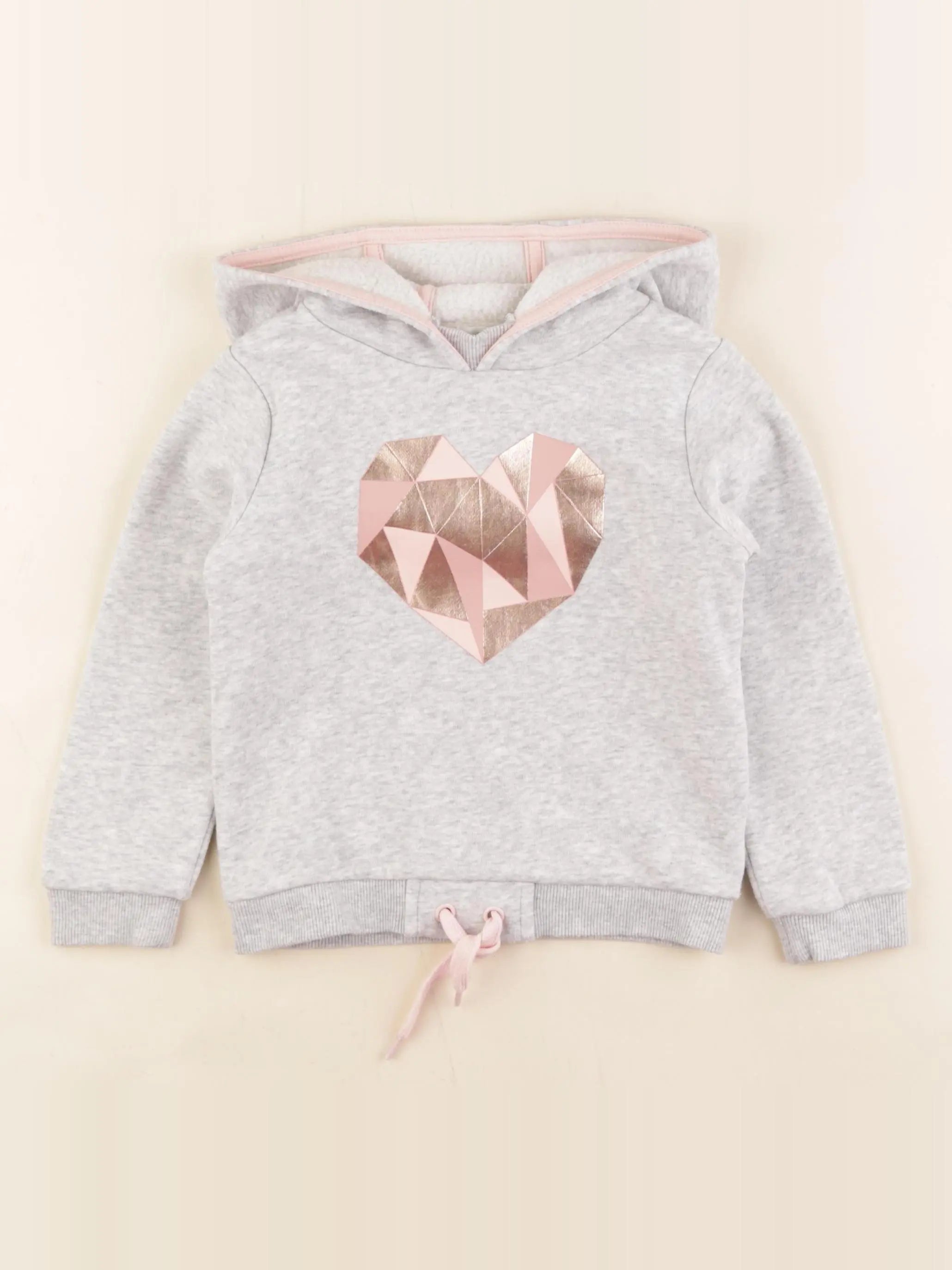 Vertbaudet - sweat gris - 4 ans