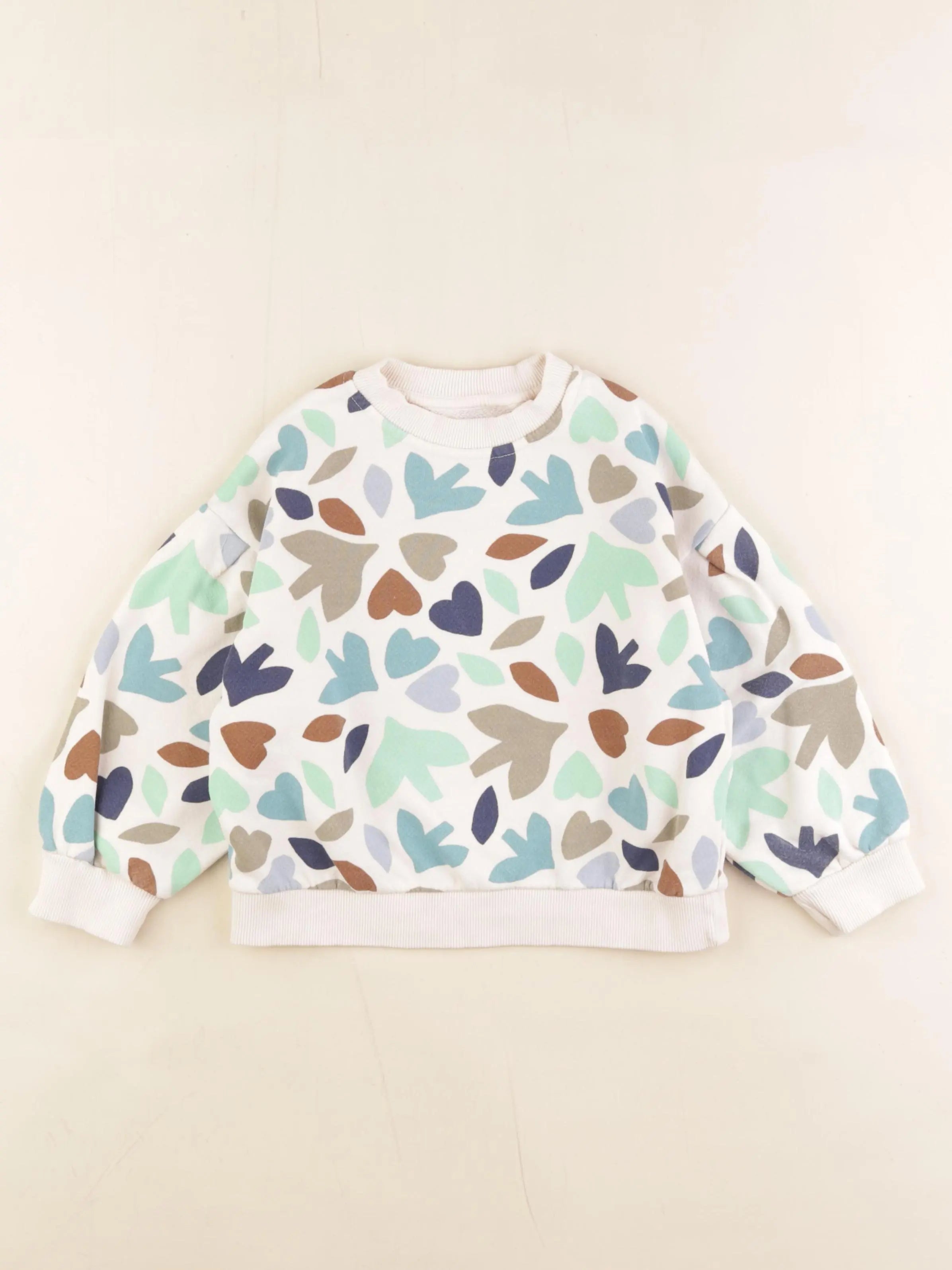 Monoprix - sweat multicolore - 4 ans