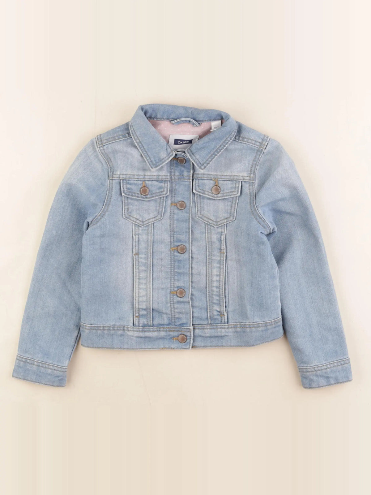 Okaidi - veste bleu - 4 ans