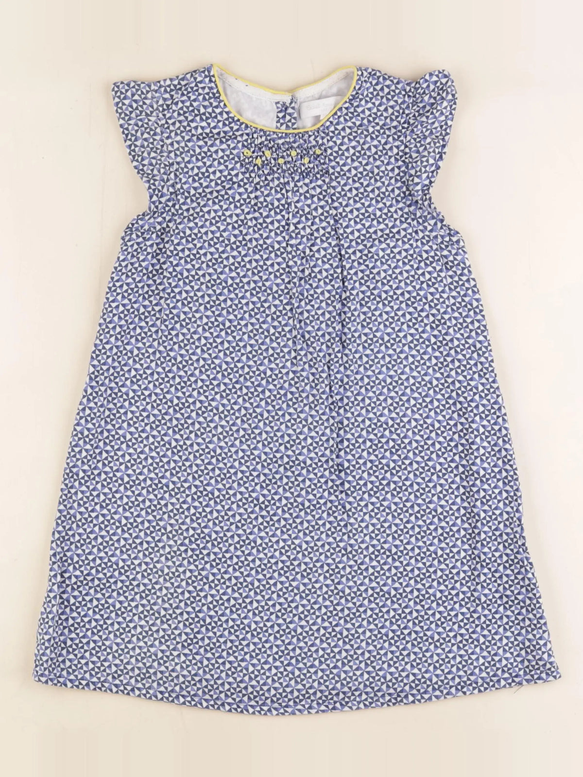 Cadet Rousselle - robe bleu - 4 ans