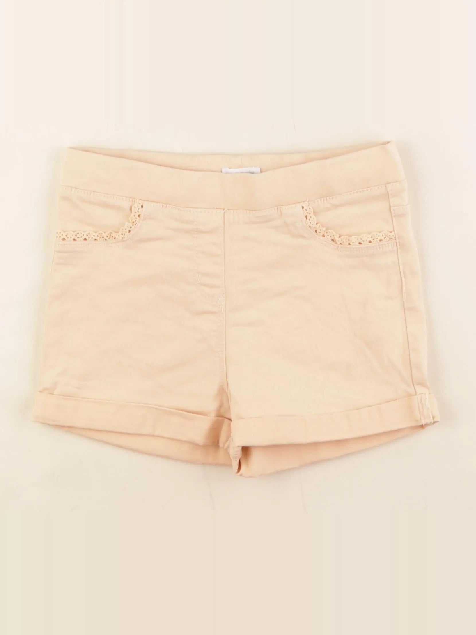 Vertbaudet - short orange - 10 ans