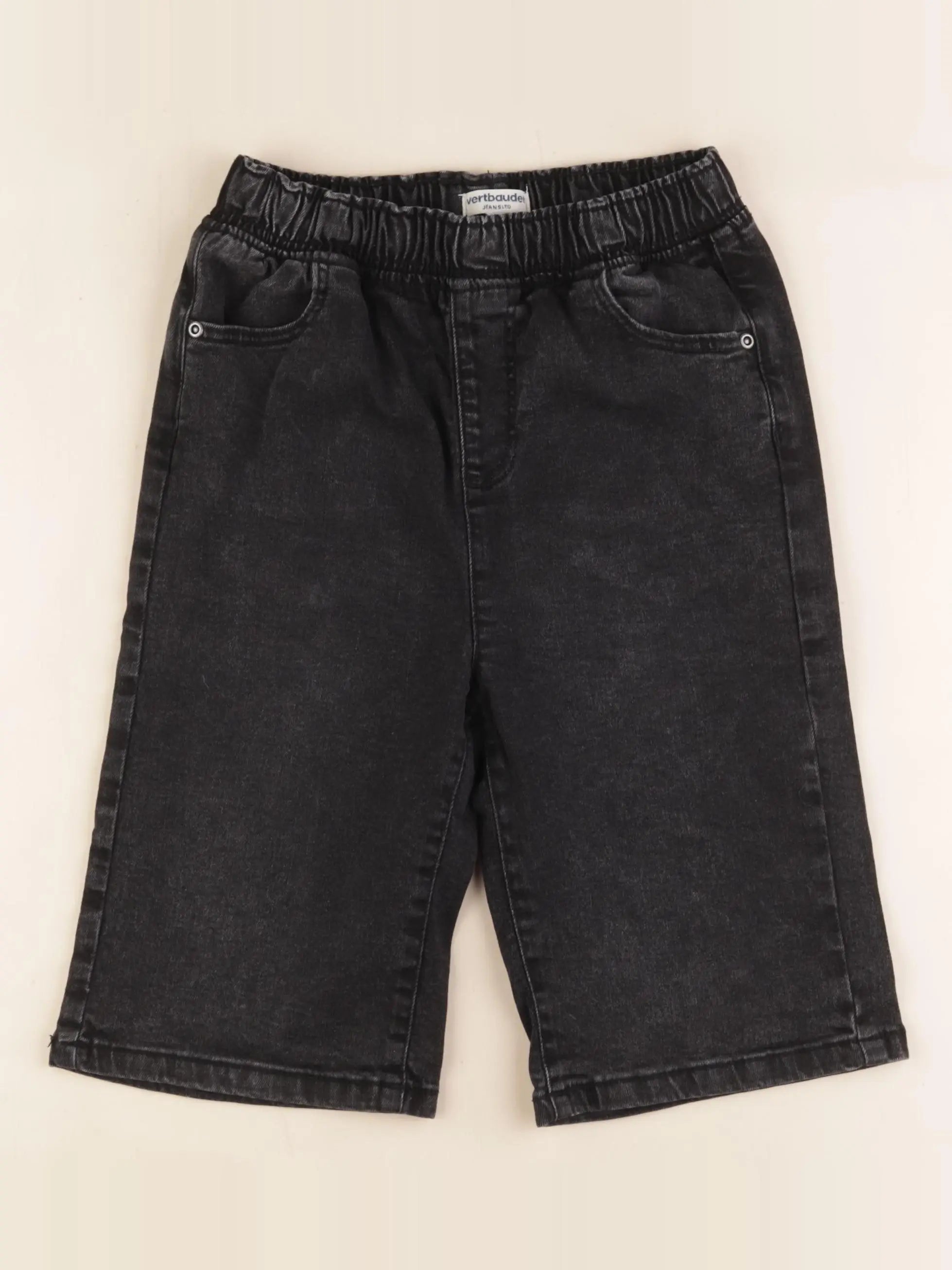 Vertbaudet - short noir - 10 ans