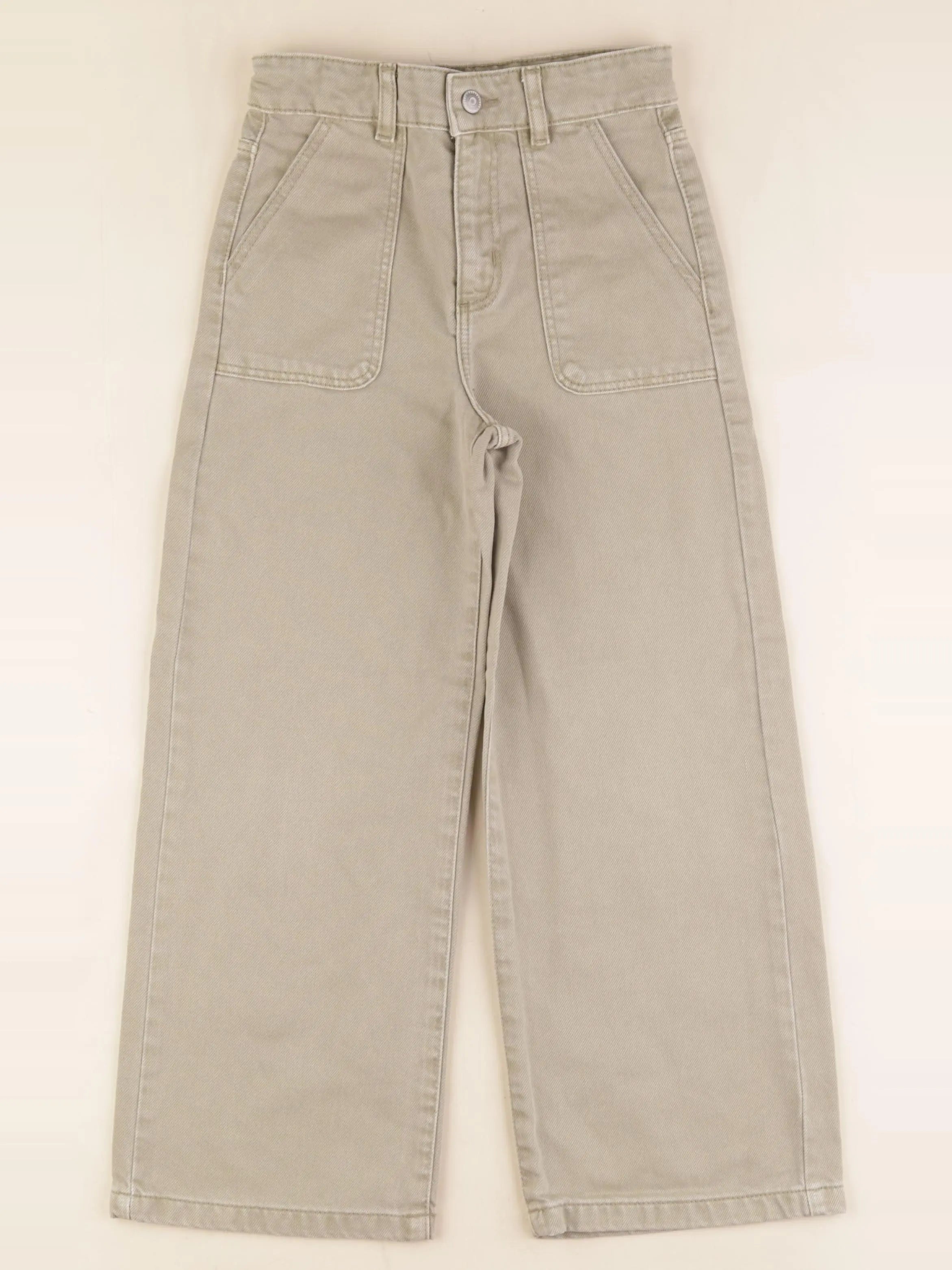 Vertbaudet - jean vert - 8 ans