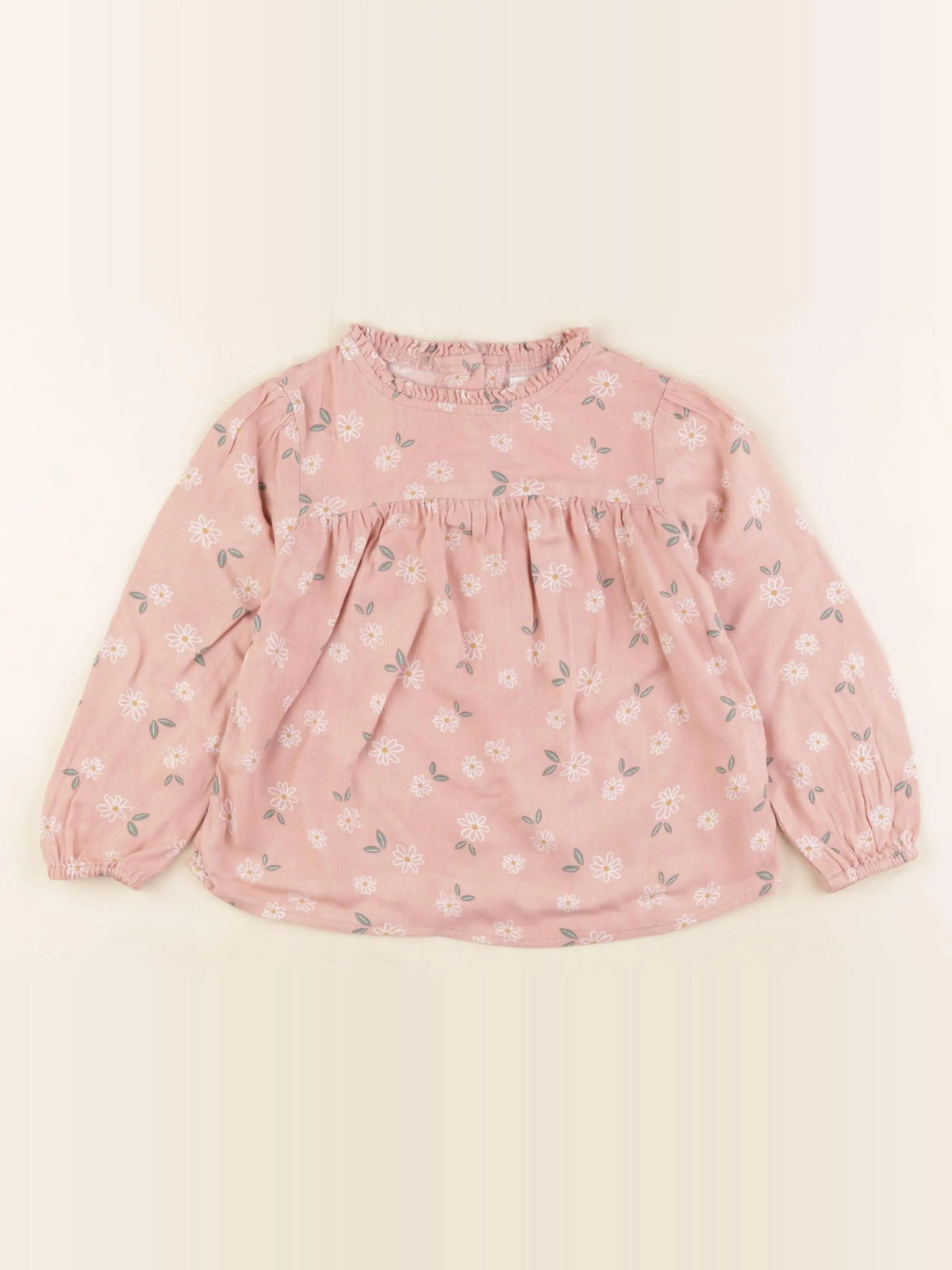 Vertbaudet - blouse rose - 4 ans