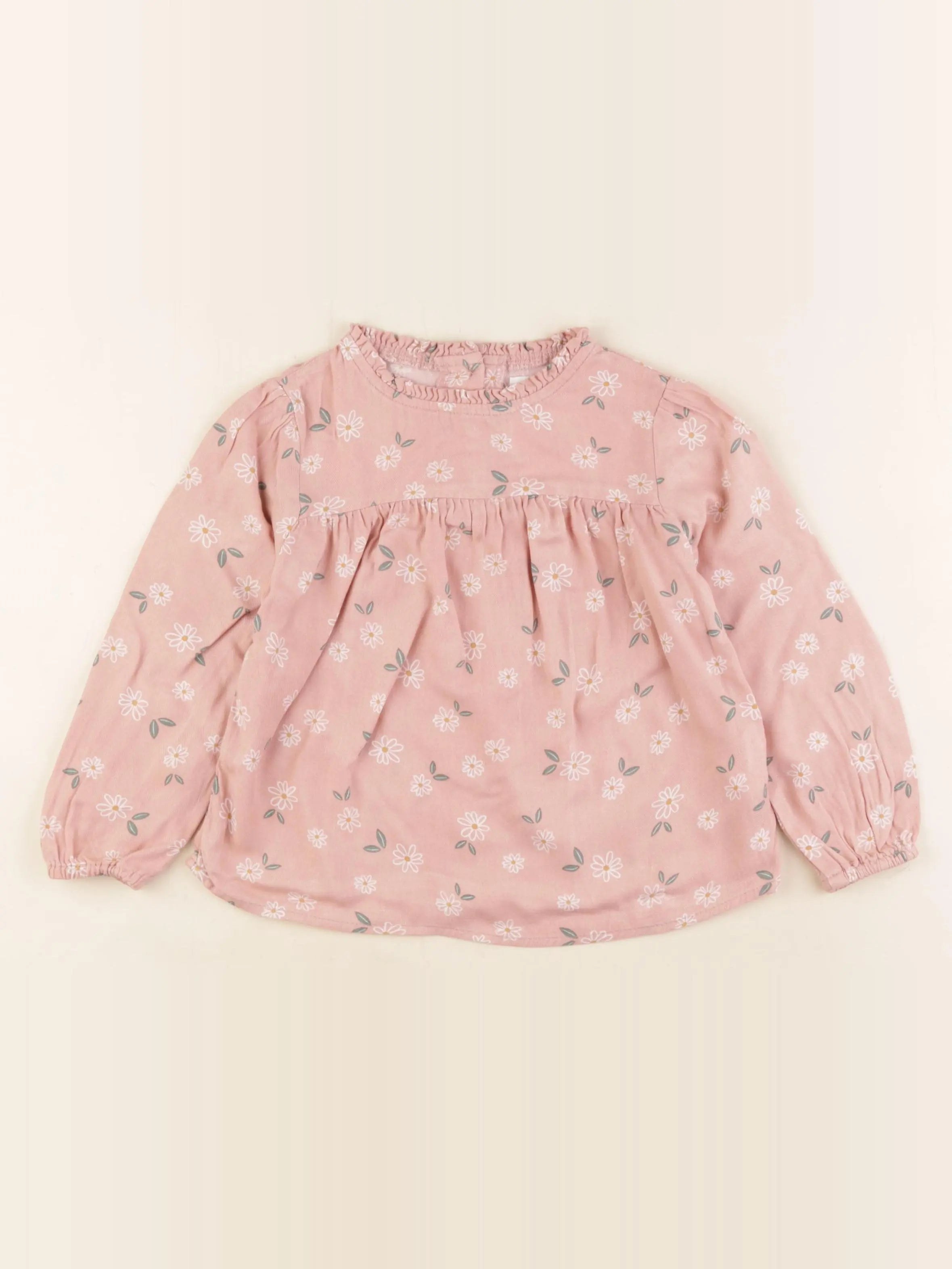 Vertbaudet - blouse rose - 4 ans