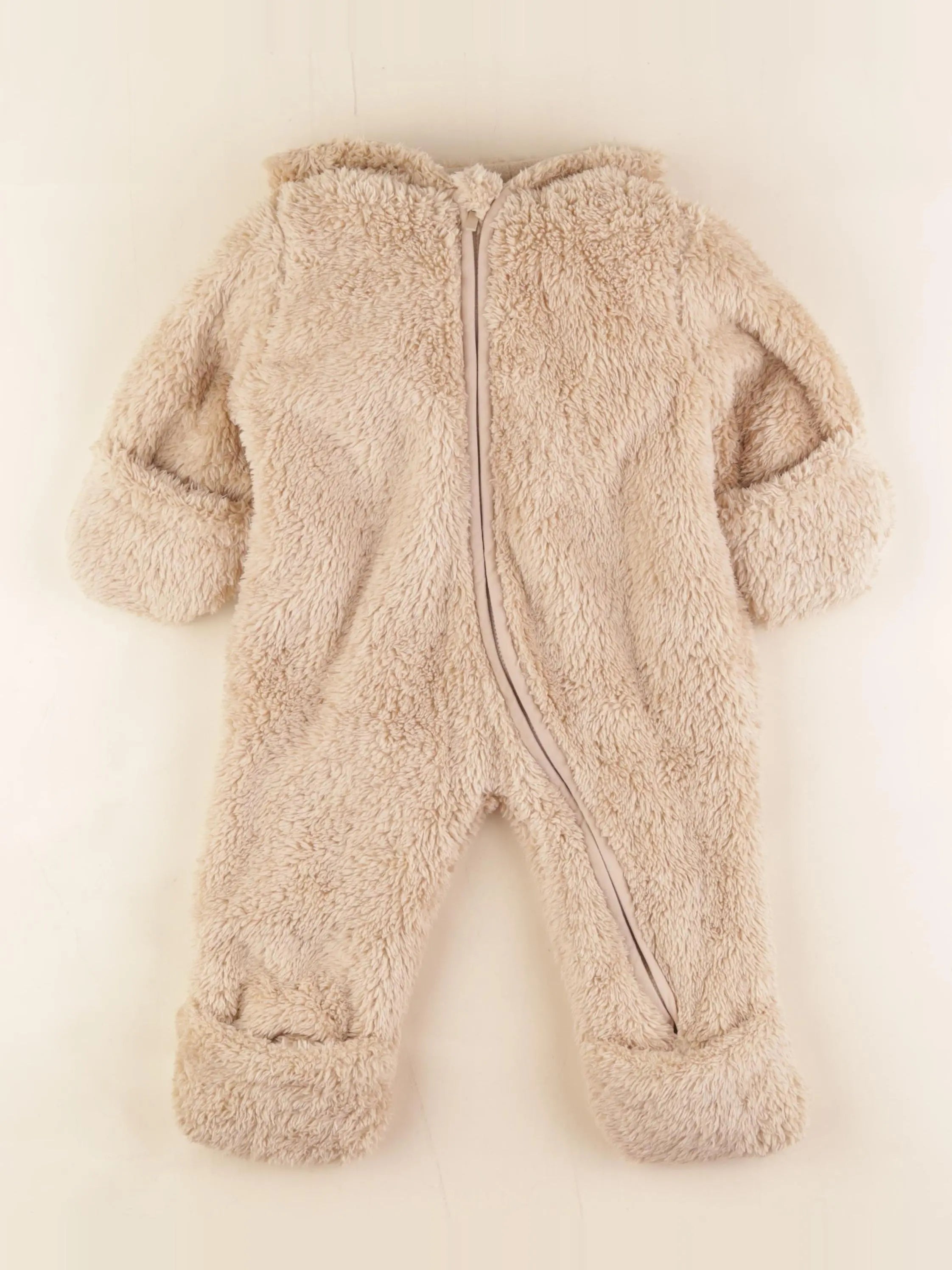 Vertbaudet - combi-pilote beige - 9 mois