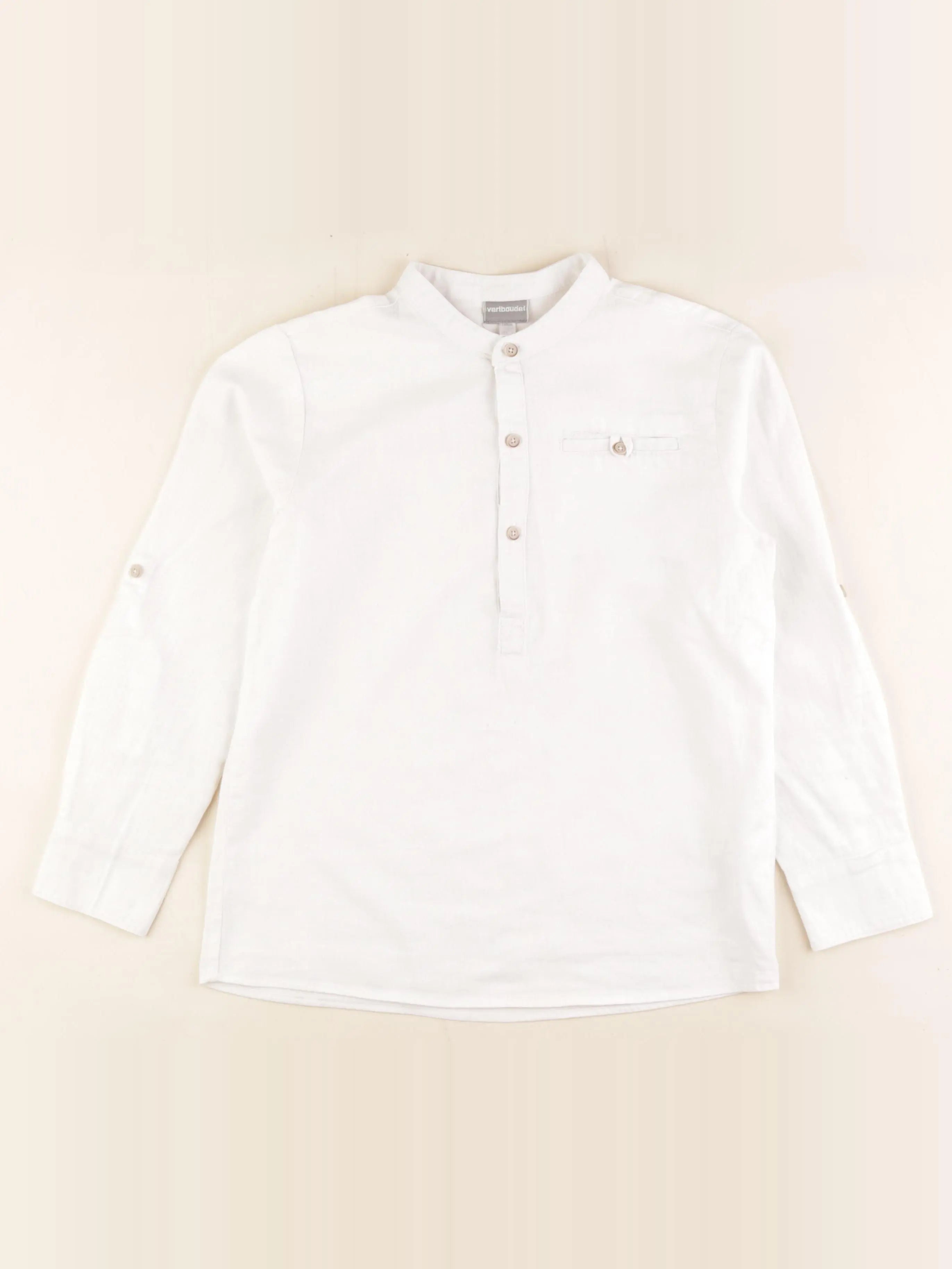 Vertbaudet - chemise blanc - 10 ans
