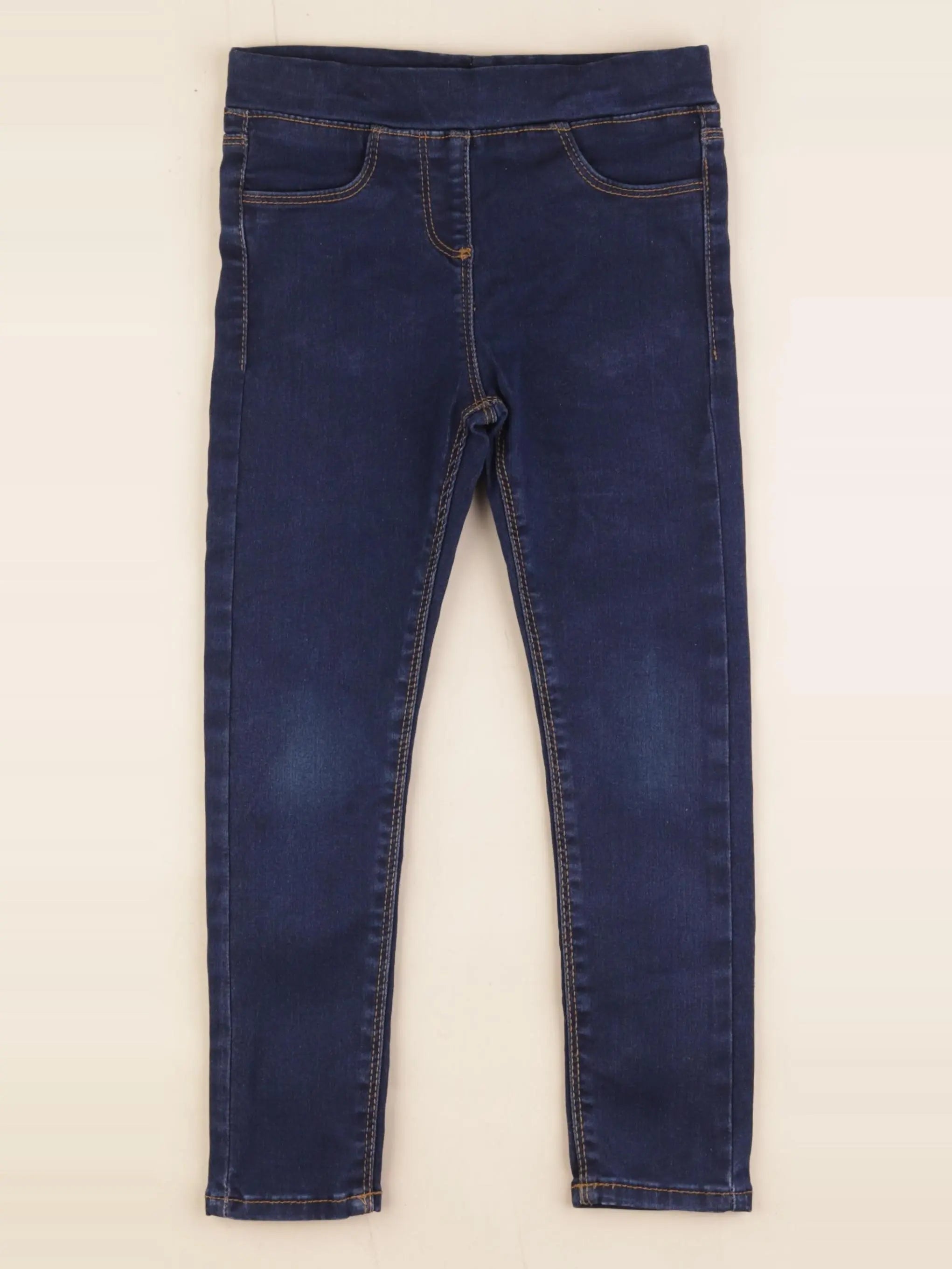 Vertbaudet - jegging bleu - 6 ans