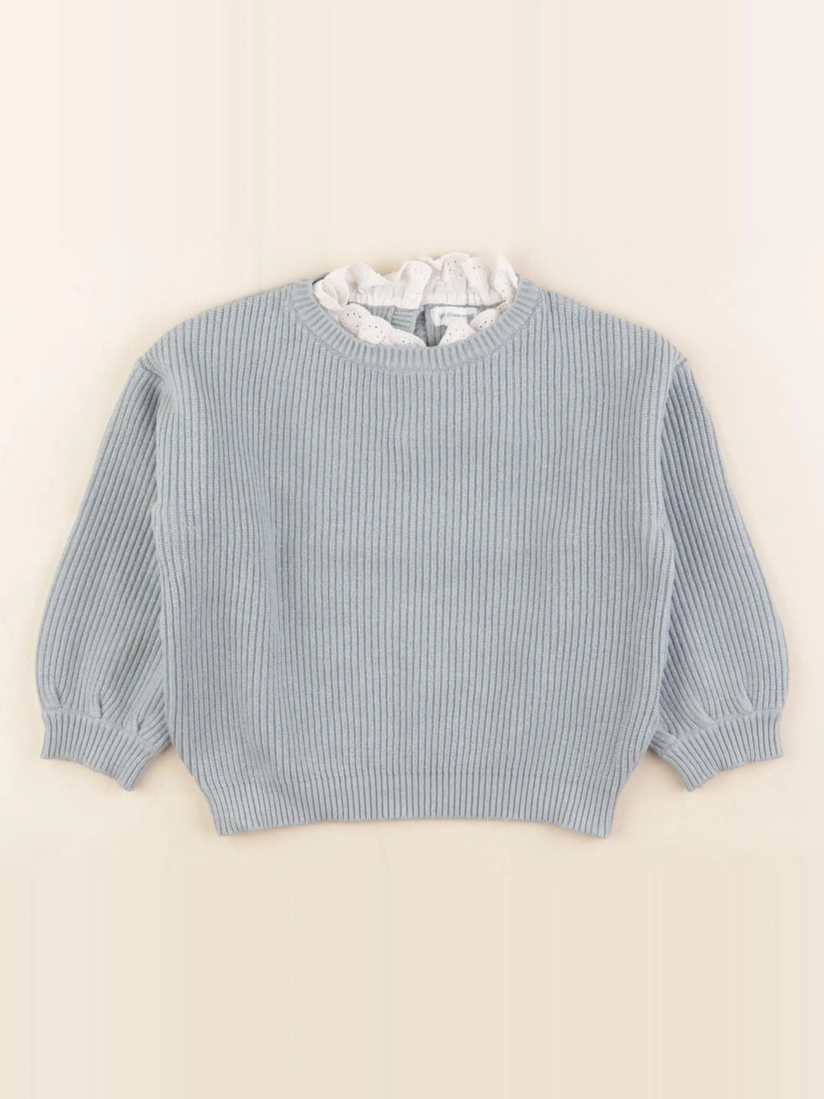 Vertbaudet - pull bleu - 3 ans