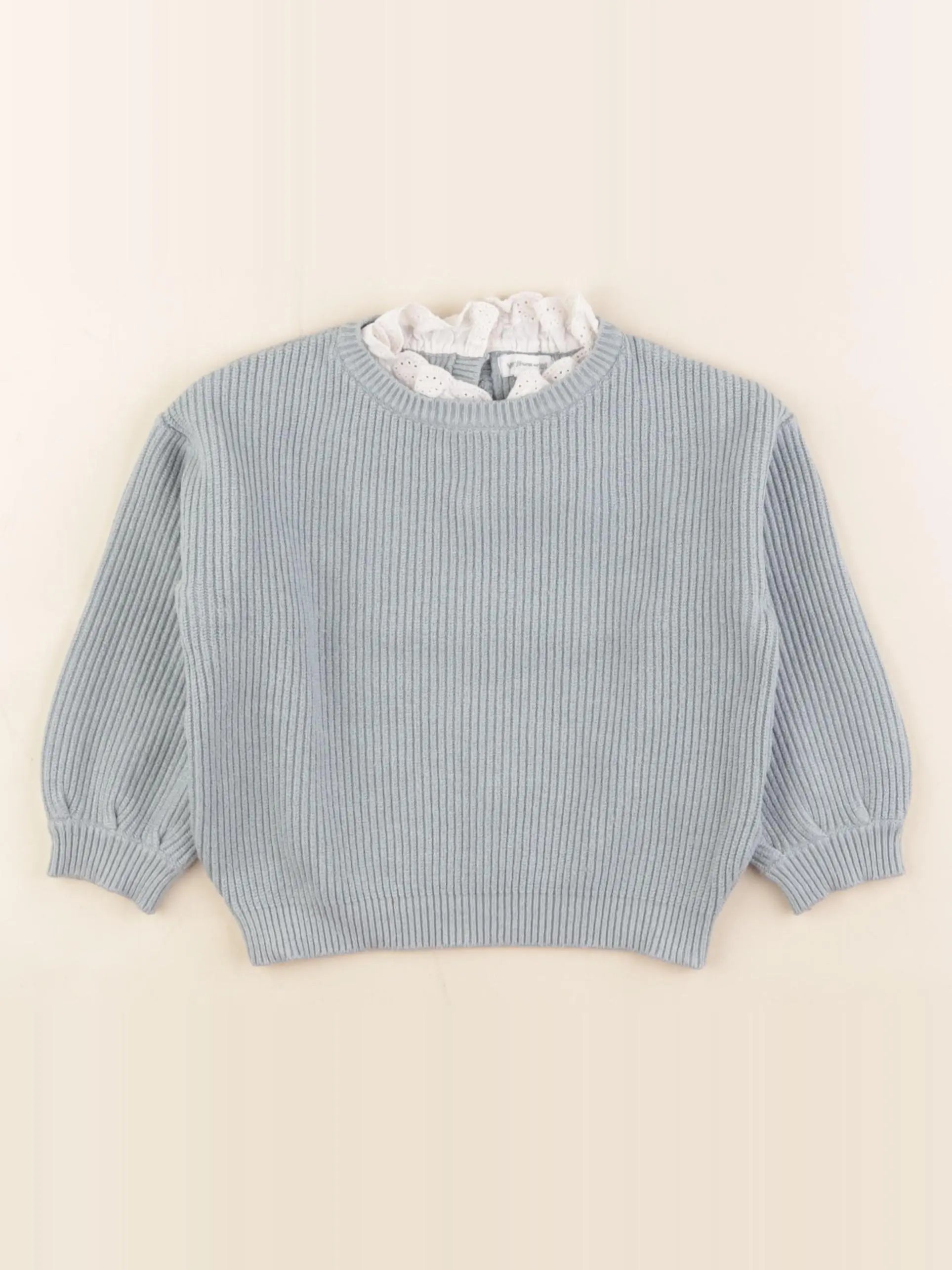 Vertbaudet - pull bleu - 3 ans