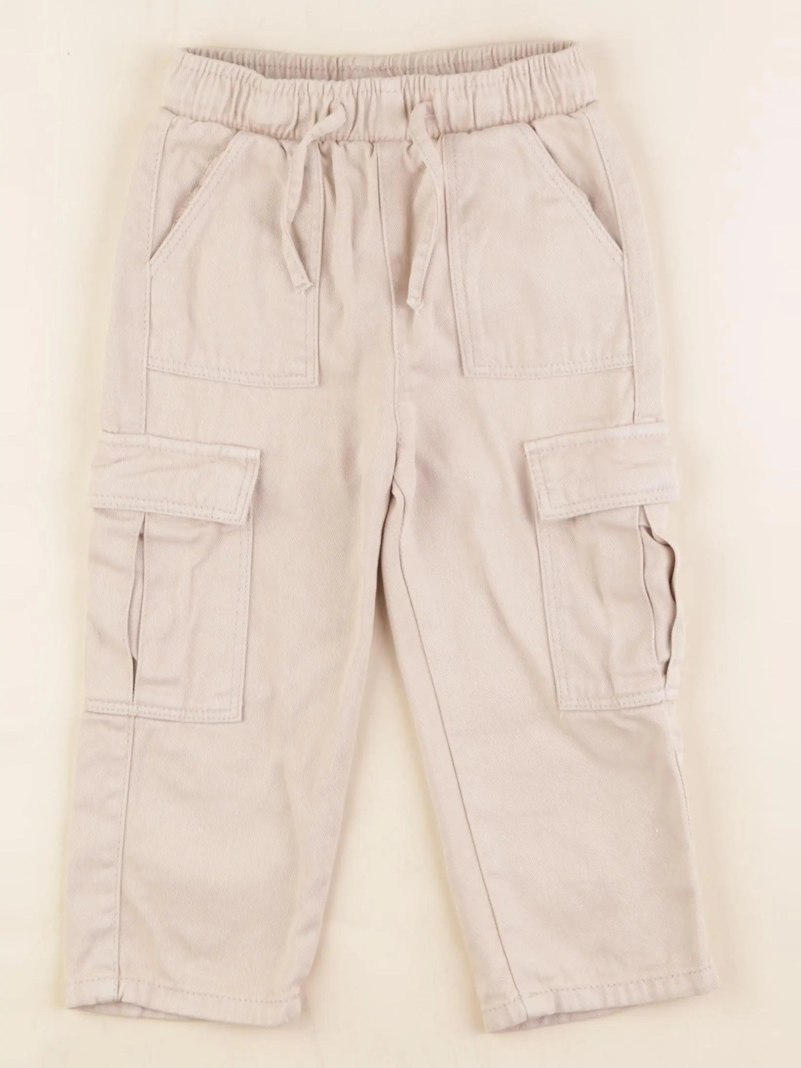 Vertbaudet - pantalon beige - 3 ans
