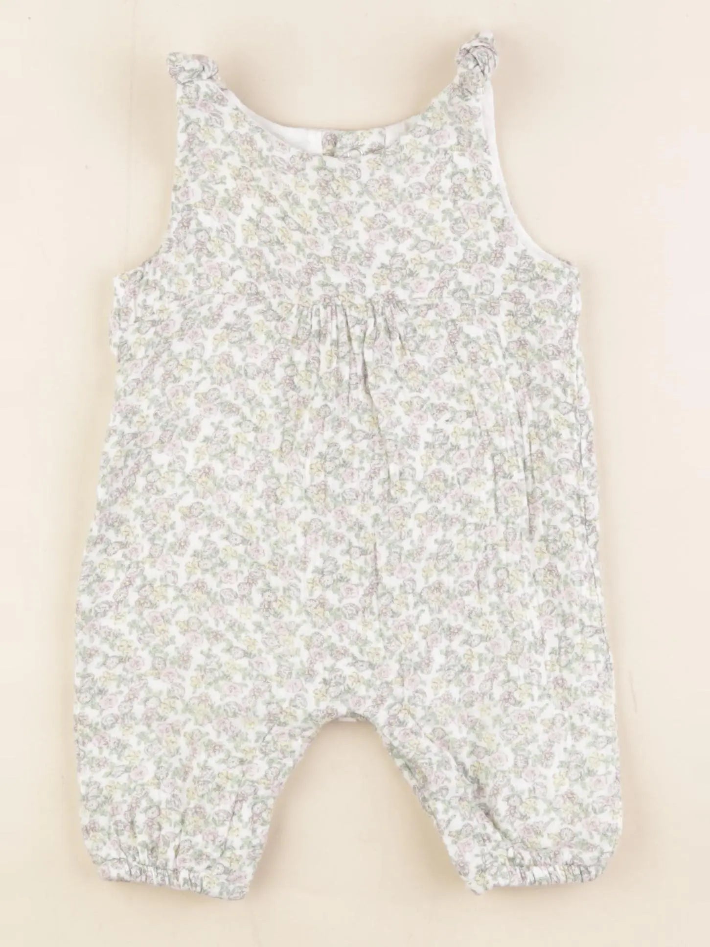 Vertbaudet - combinaison multicolore - 3 mois