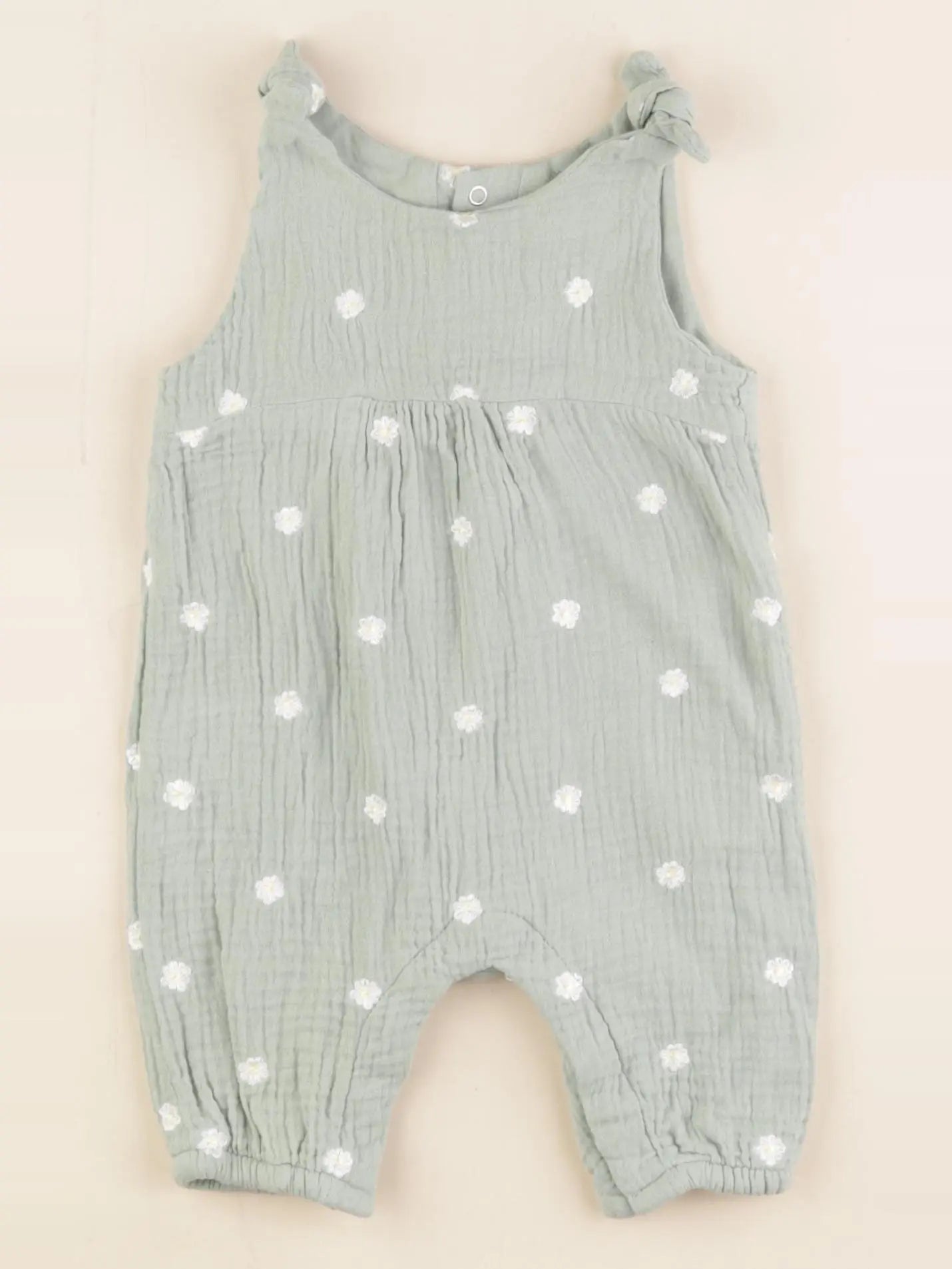 Vertbaudet - combinaison vert - 3 mois