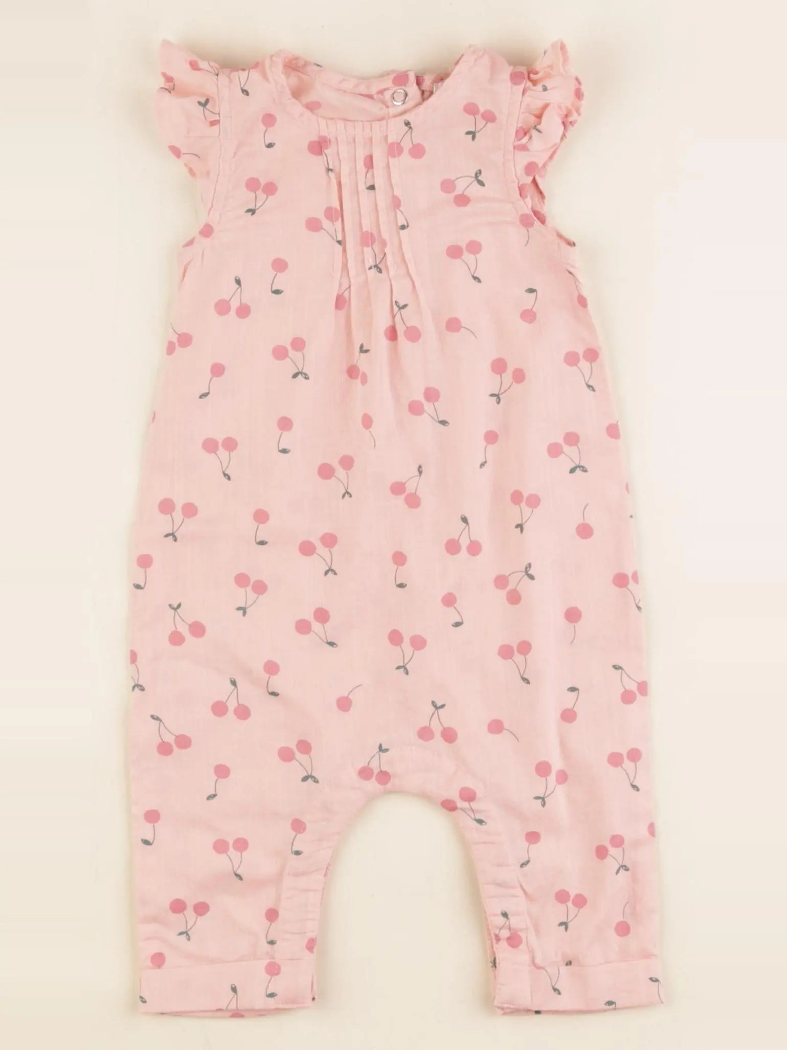 Vertbaudet - combinaison rose - 3 mois