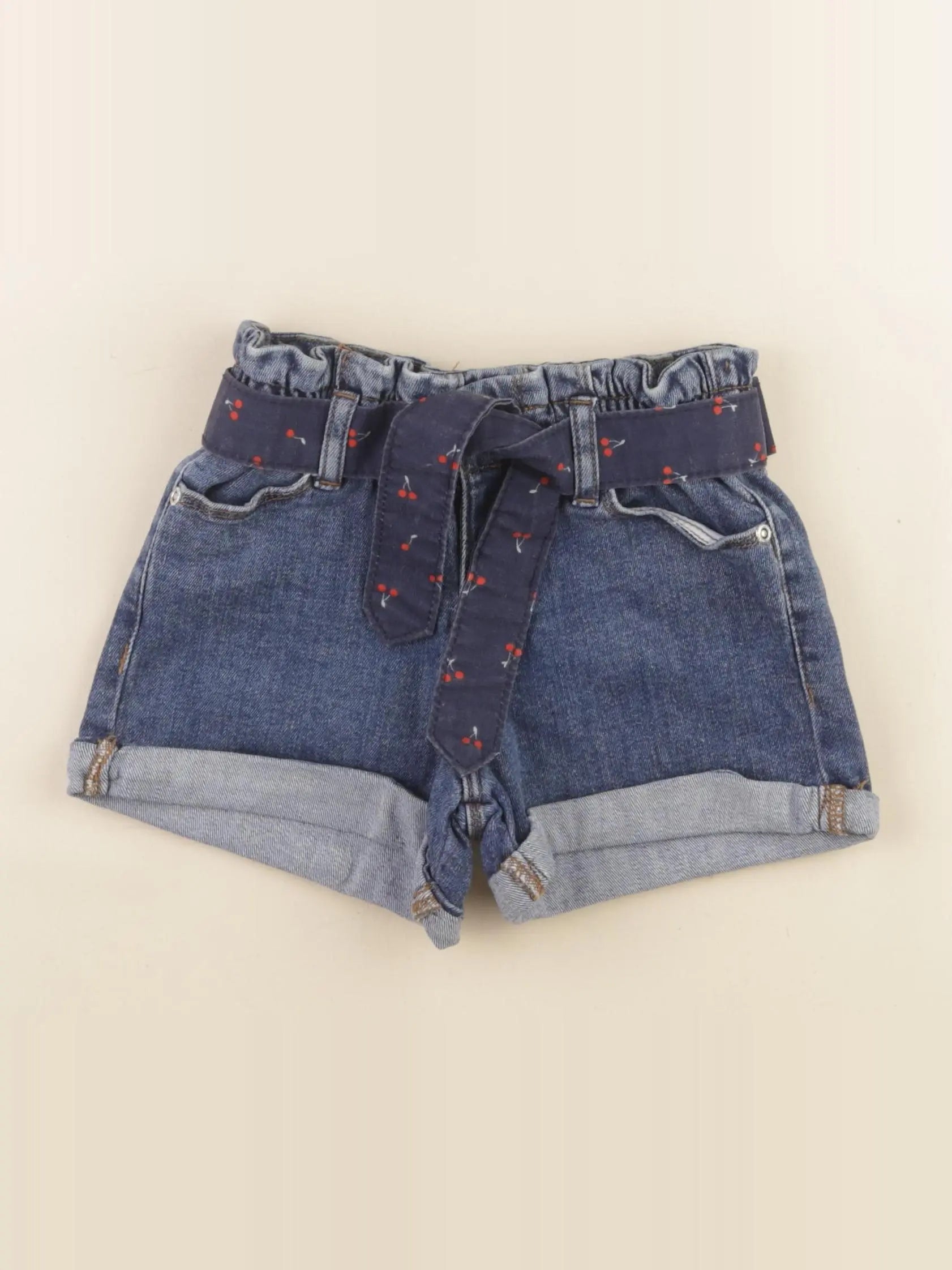 Vertbaudet - short bleu - 4 ans