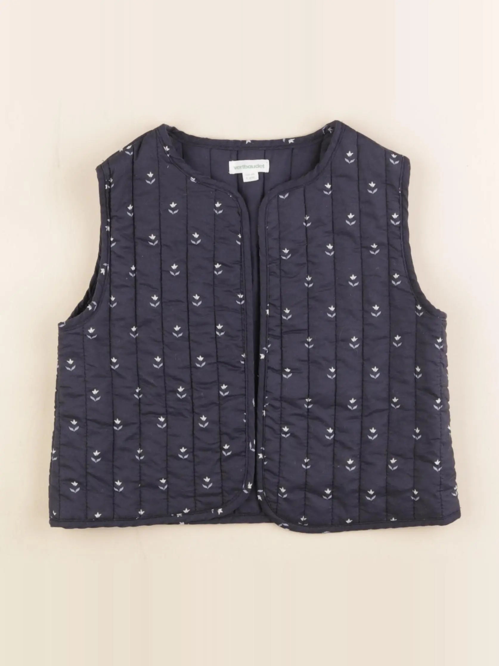 Vertbaudet - gilet bleu - 4 ans