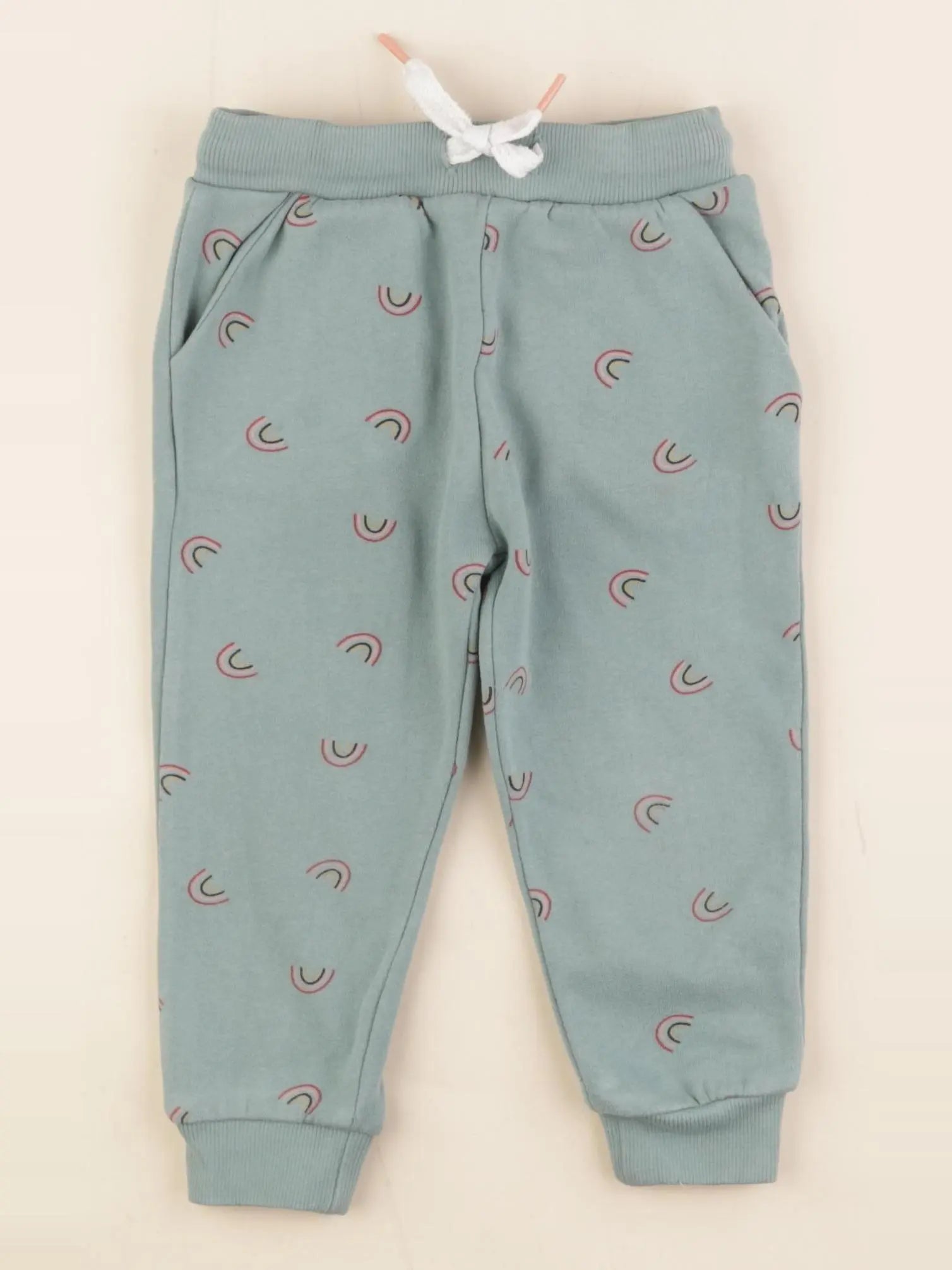 Vertbaudet - jogging vert - 2 ans