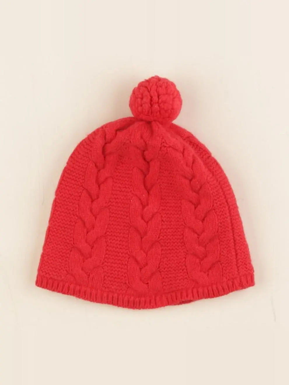 Jacadi - bonnet rouge - 12 mois