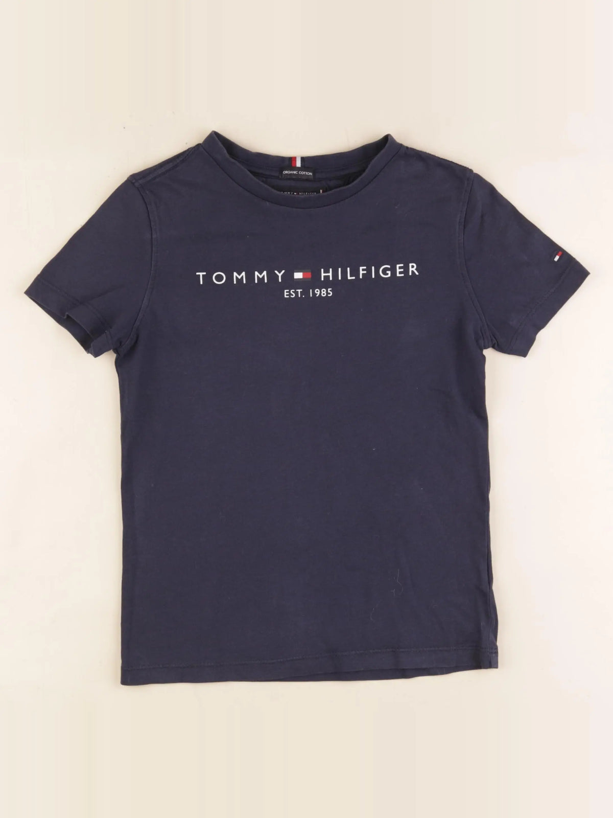 Tommy Hilfiger - tee-shirt bleu - 8 ans