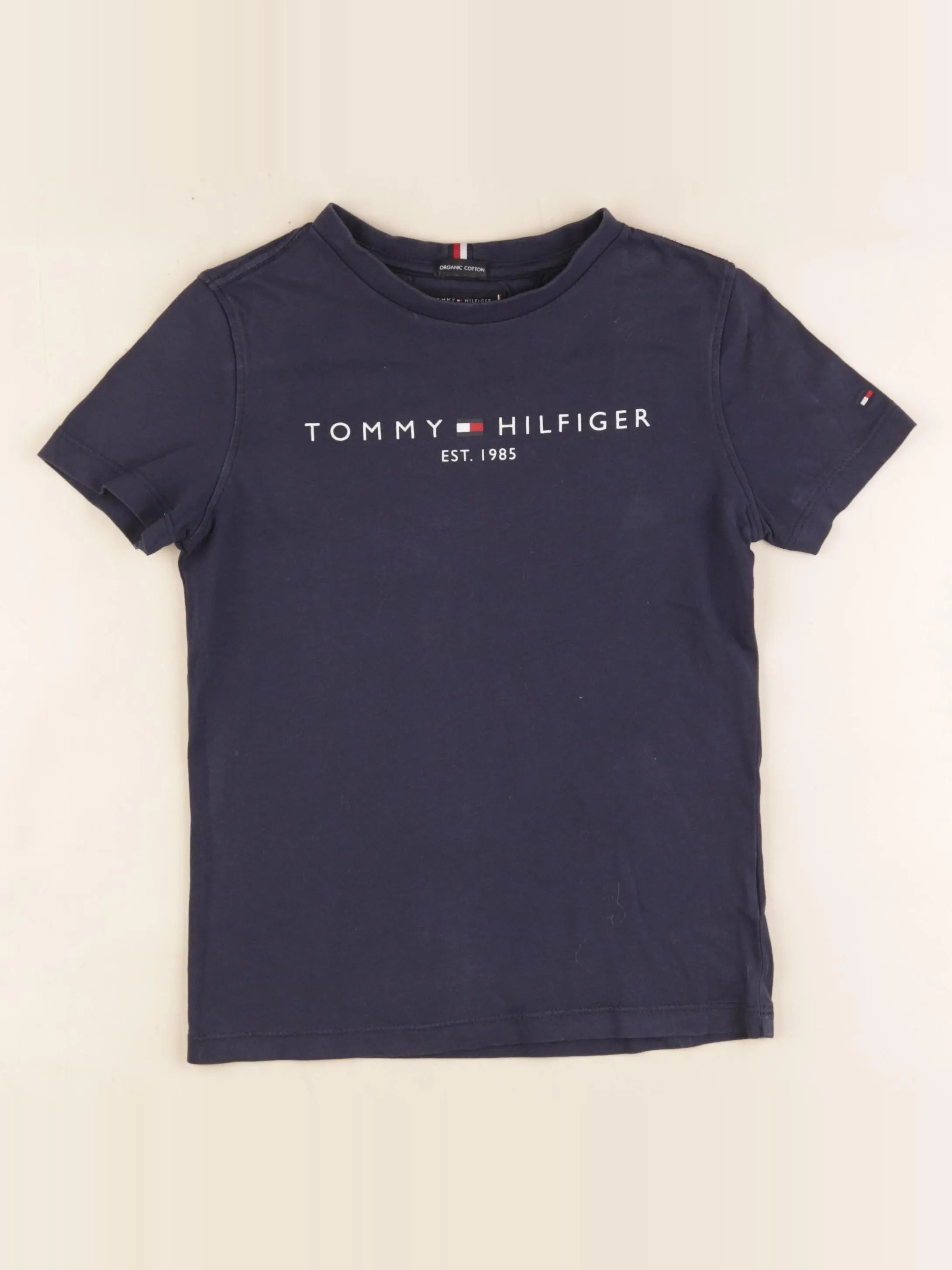 Tommy Hilfiger - tee-shirt bleu - 8 ans