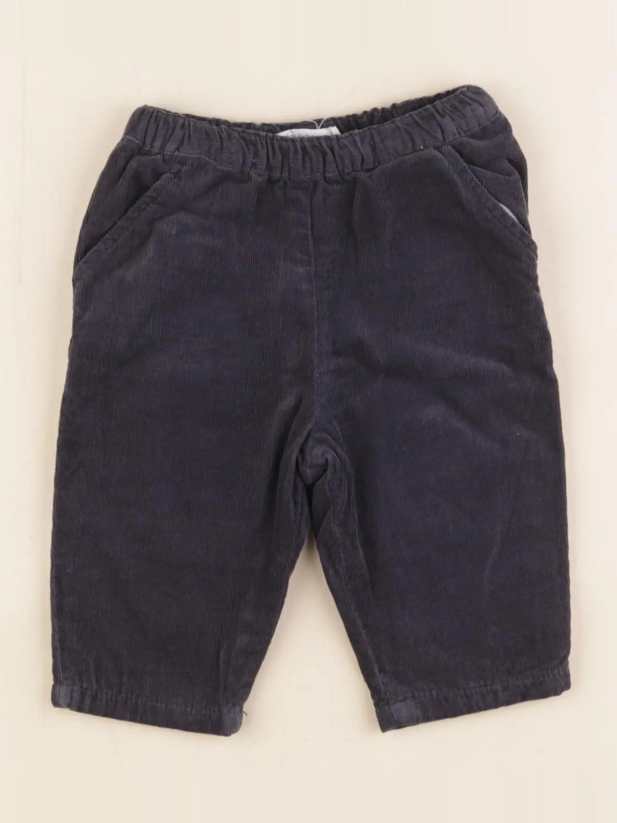 Boutchou - pantalon bleu - 3 mois