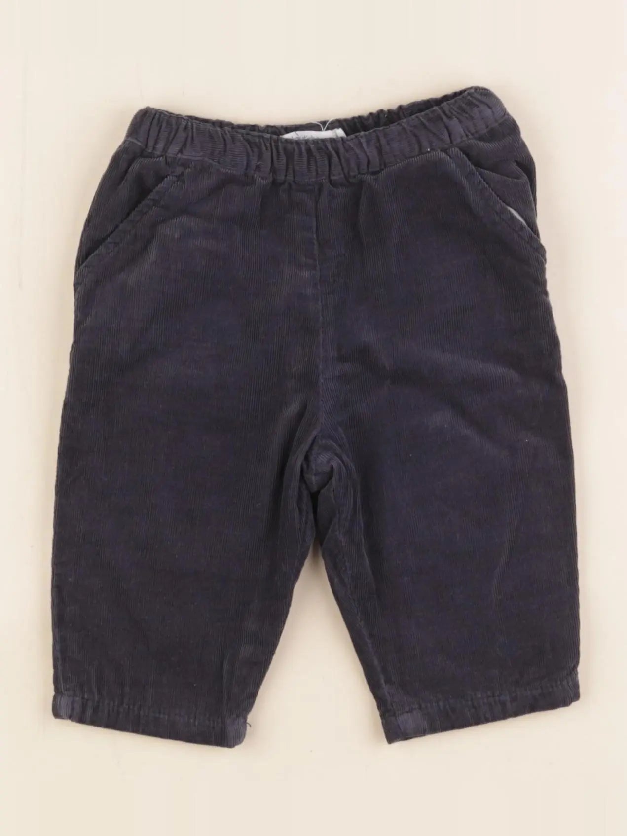 Boutchou - pantalon bleu - 3 mois