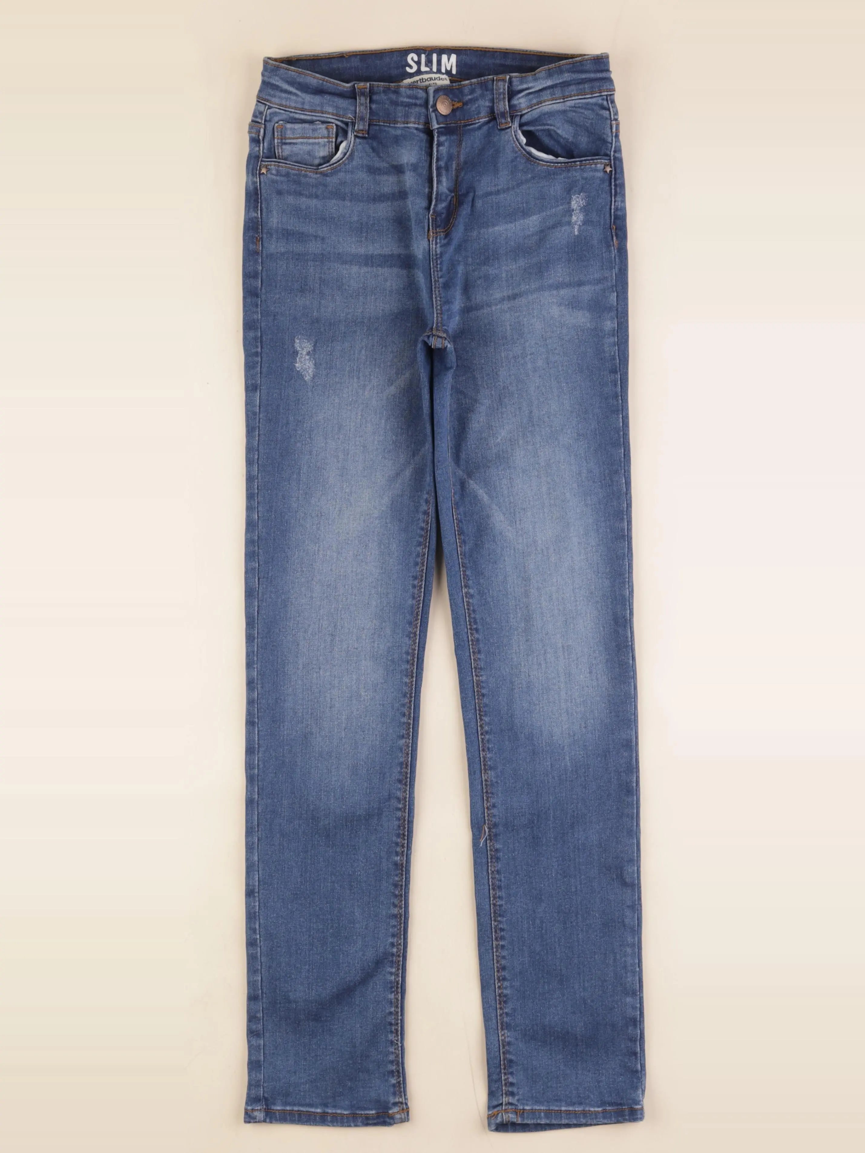 Vertbaudet - jean bleu - 12 ans