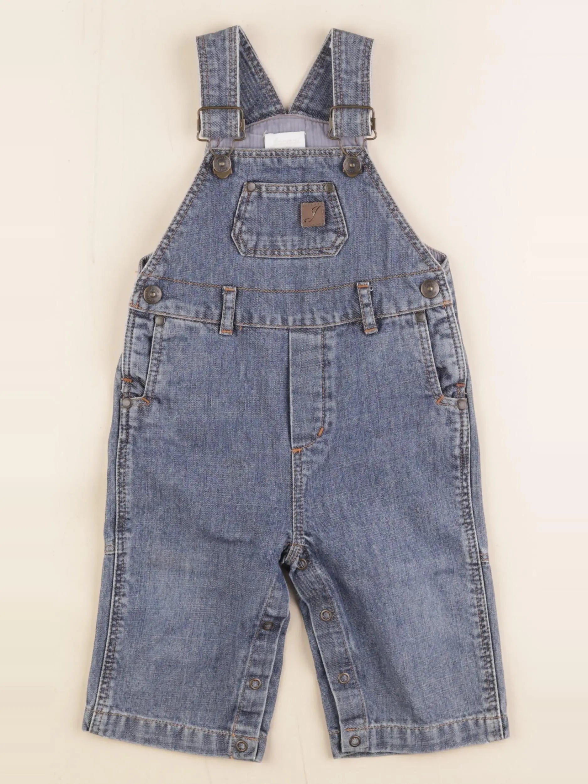 Jacadi - salopette bleu - 12 mois